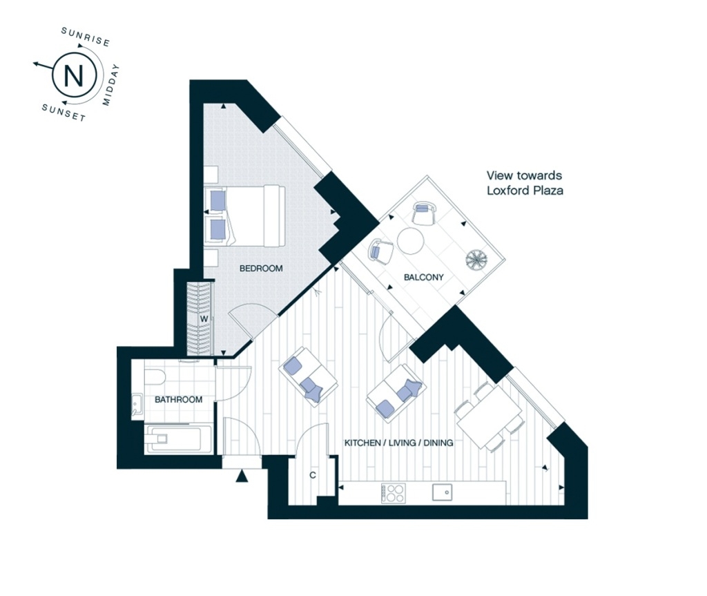 489 Jasper Wharf, London Road, London floorplan