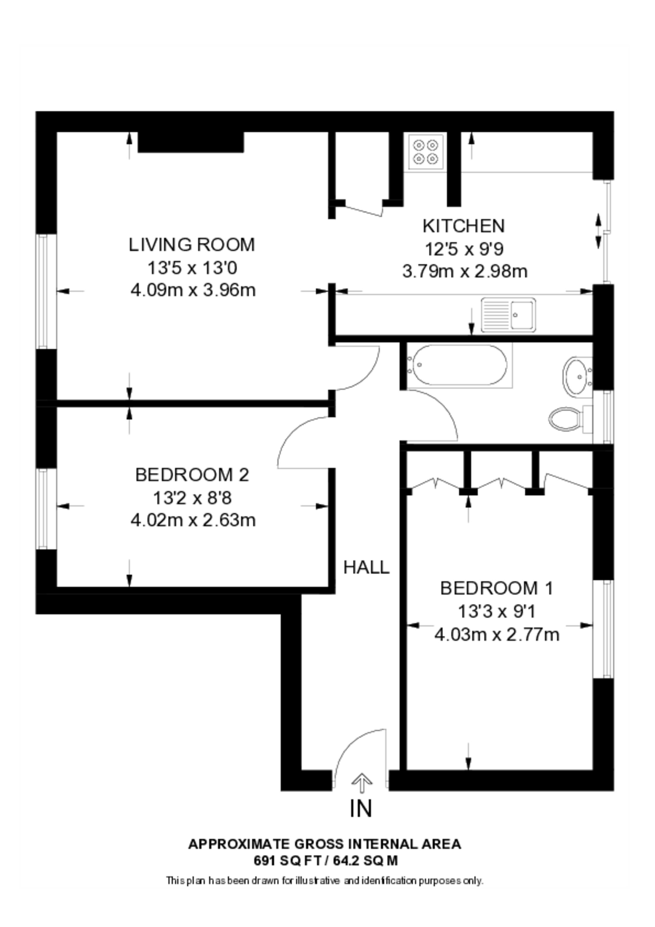 Millbrook Road, Bushey floorplan
