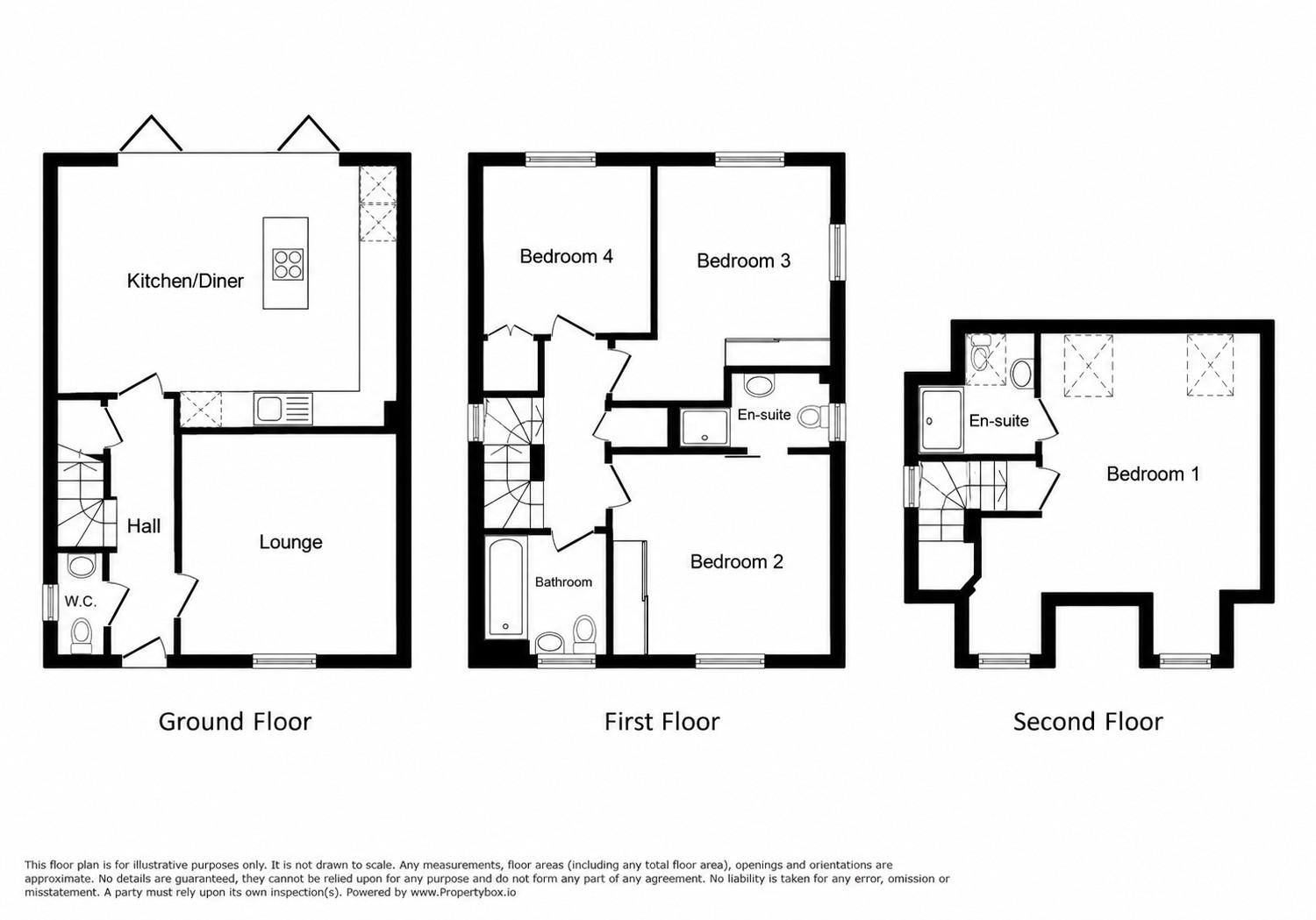 Cann Gardens, Shaftesbury floorplan