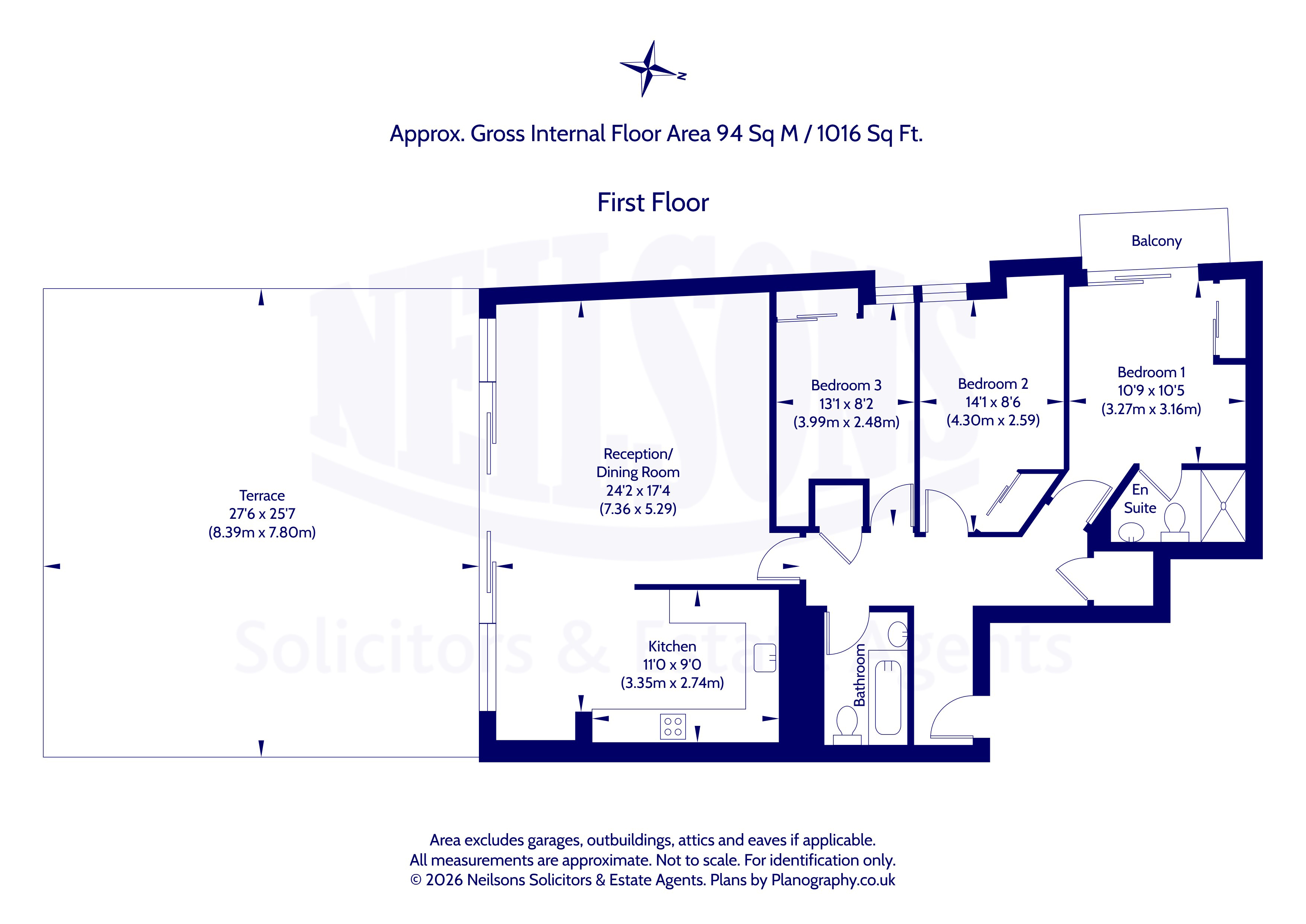 51/8, Caledonian Crescent, Edinburgh floorplan