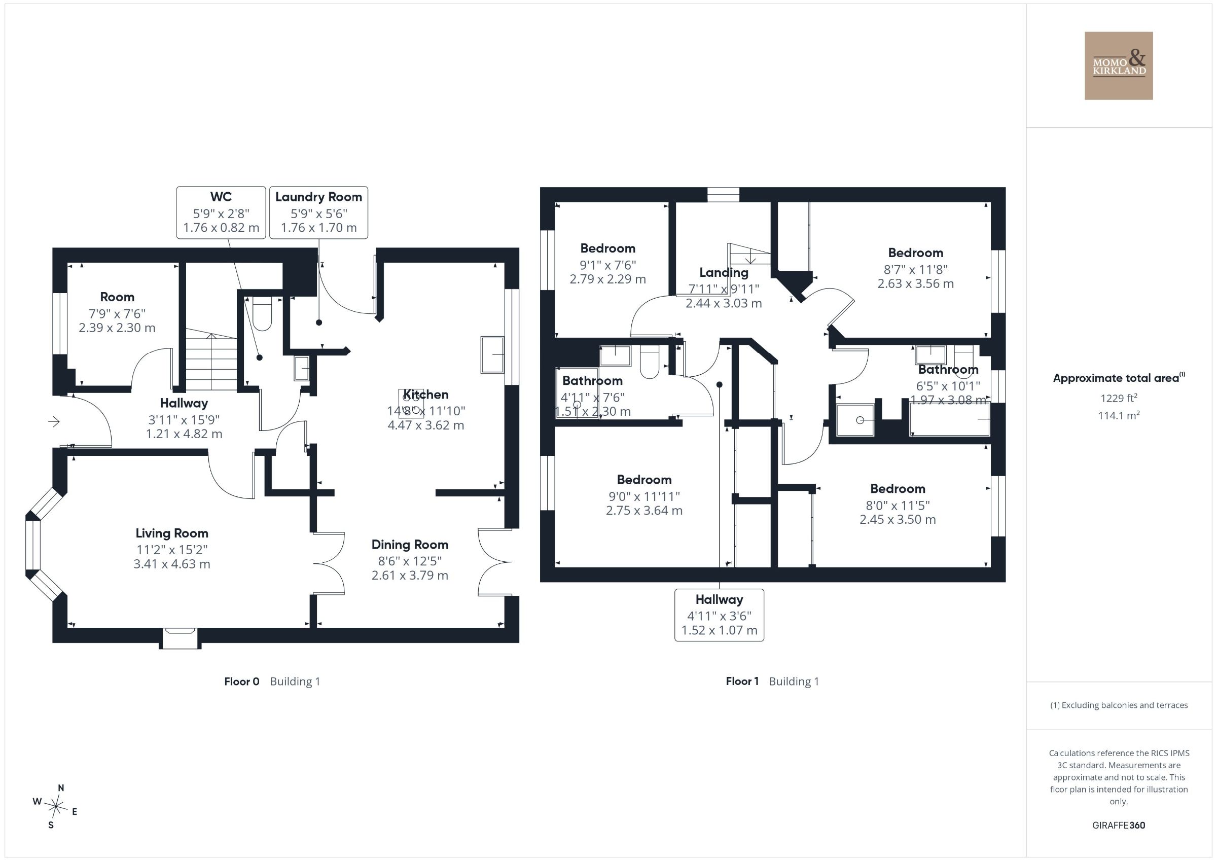 4 Siskin Way, Coatbridge floorplan
