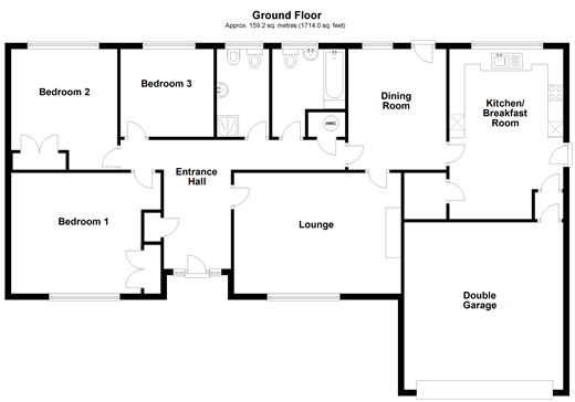 3 Bedrooms Bungalow for sale in Old London Road, Coldwaltham, West Sussex RH20