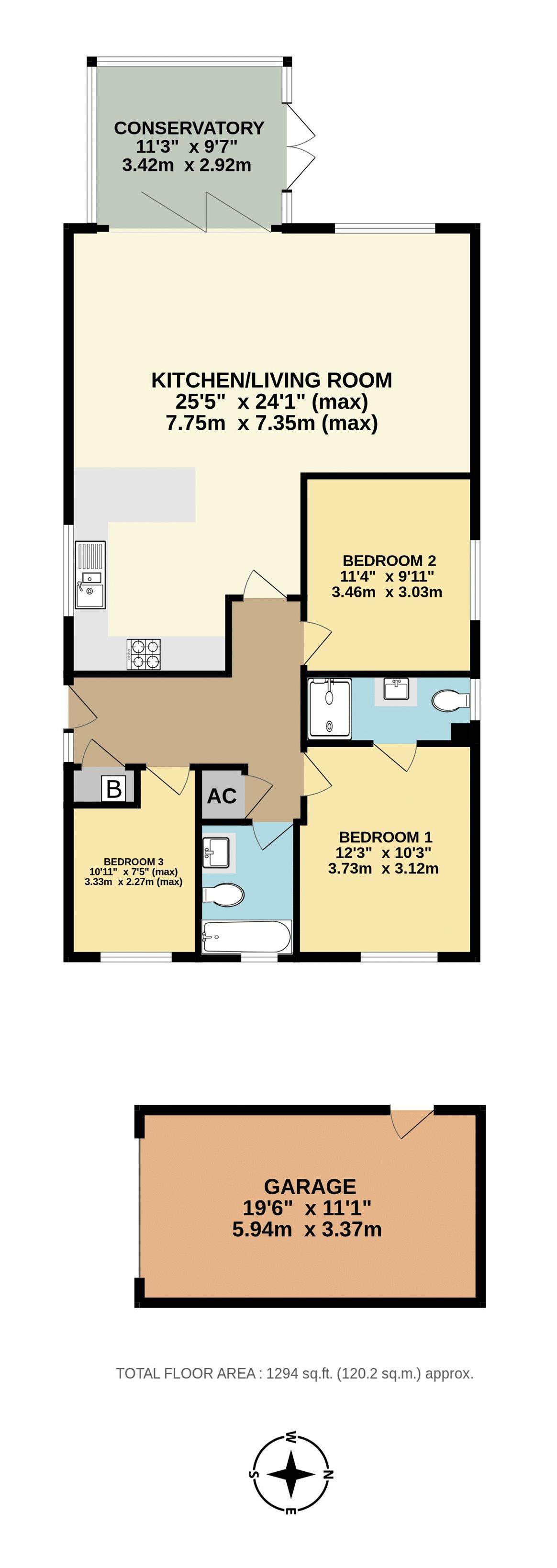 Rosings, 2, Boundary Court, Chard floorplan