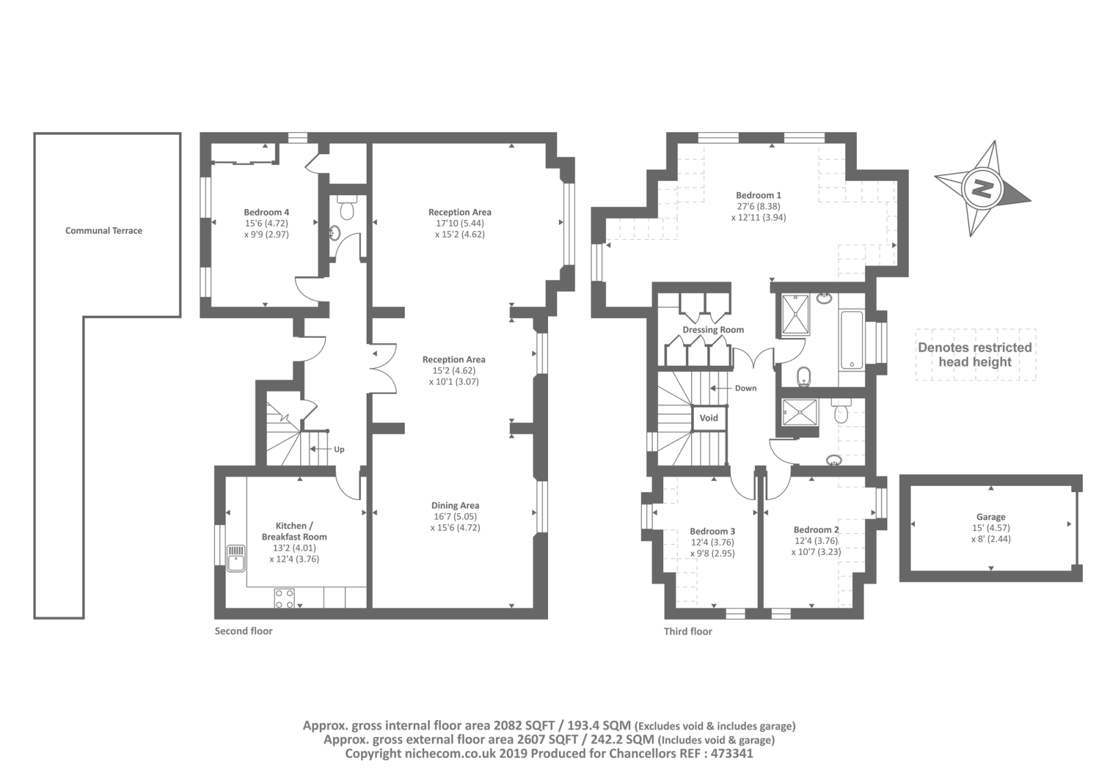 4 Bedrooms Flat for sale in Eton Avenue, Belsize Park NW3