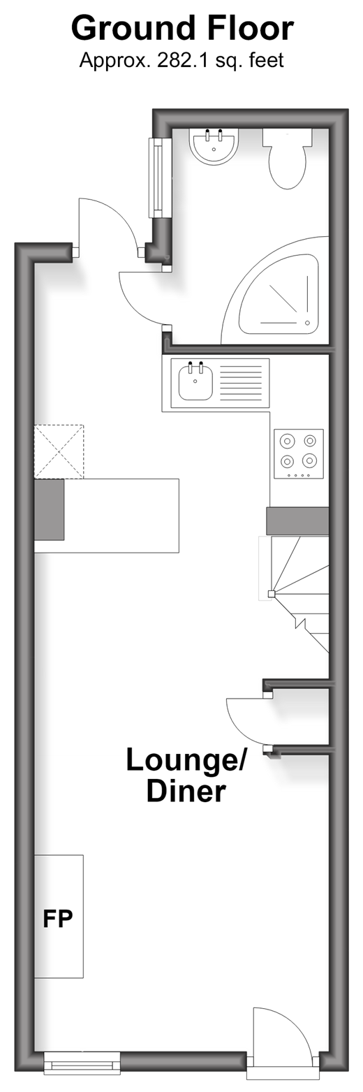 North Row, Uckfield floorplan