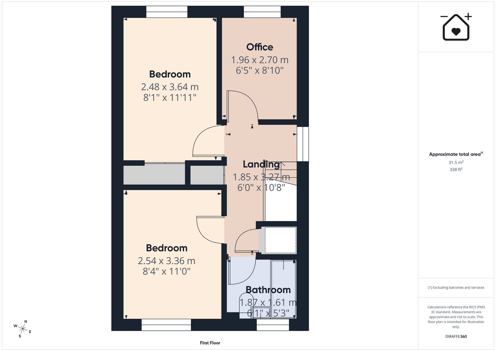 46 Picton Road, Barry floorplan