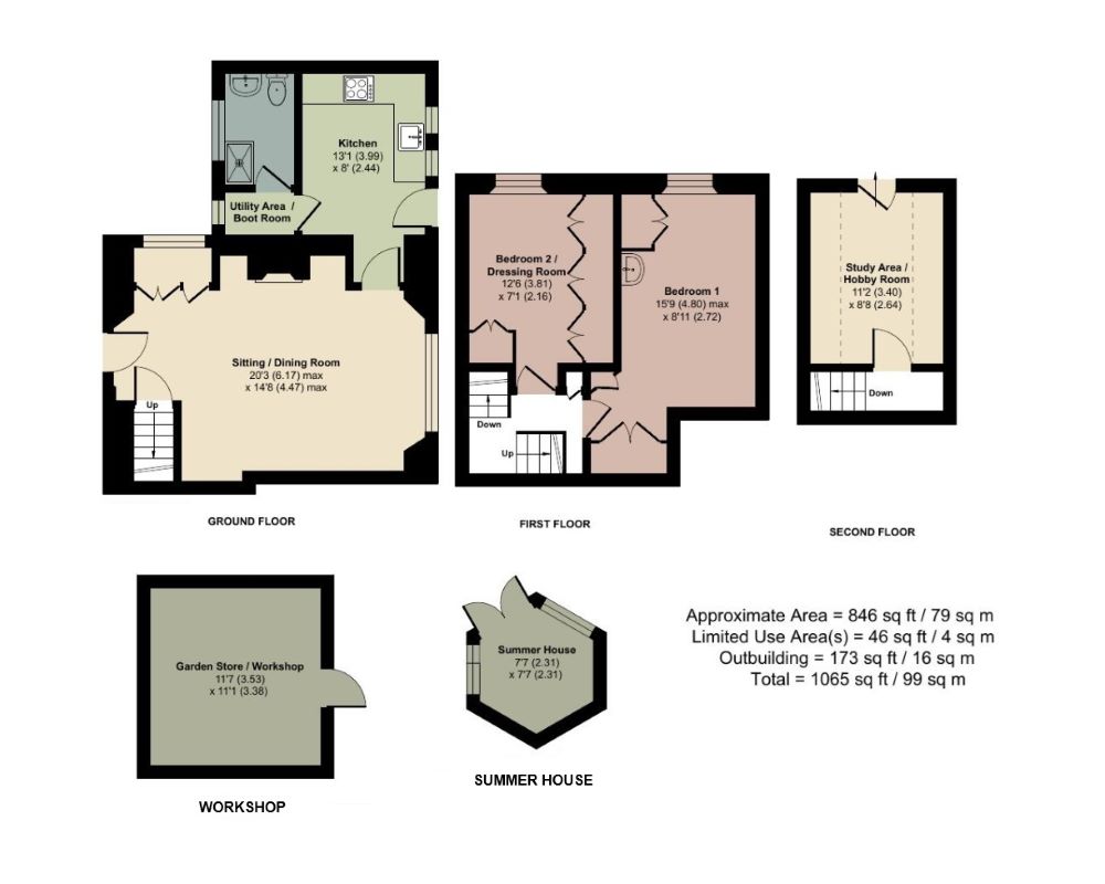 49, Main Road, Biddenham floorplan