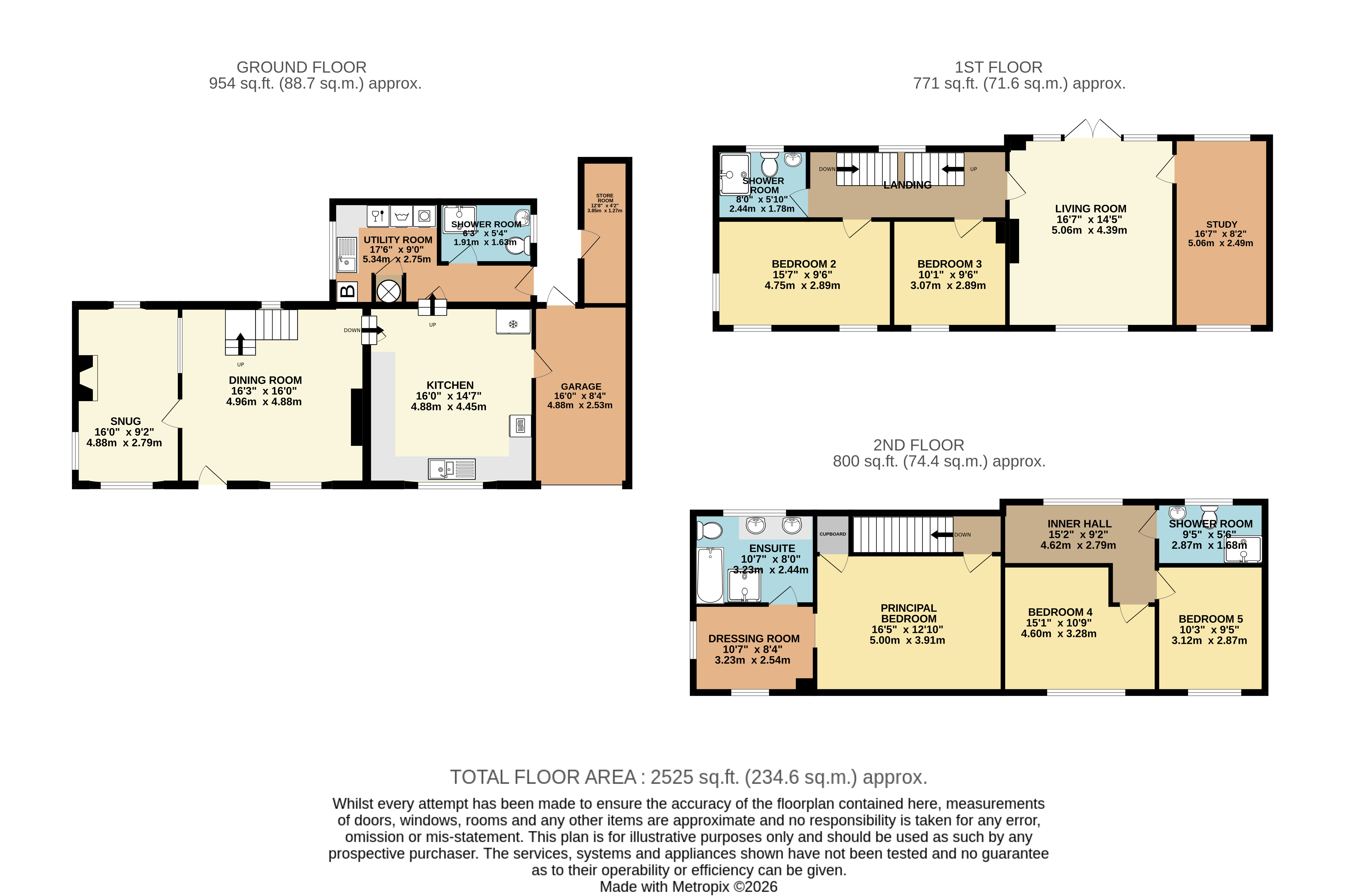 La Maraichine, Le Huret, Alderney floorplan
