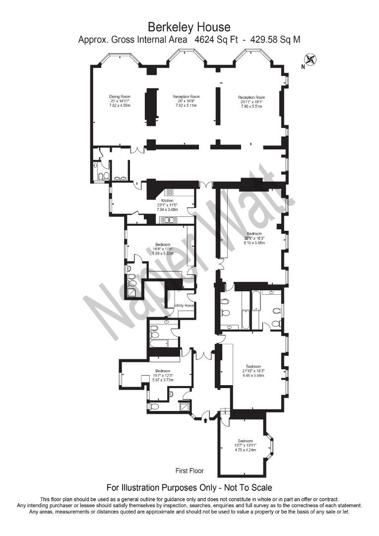 Flat 10, Berkeley House, Hay Hill, London floorplan