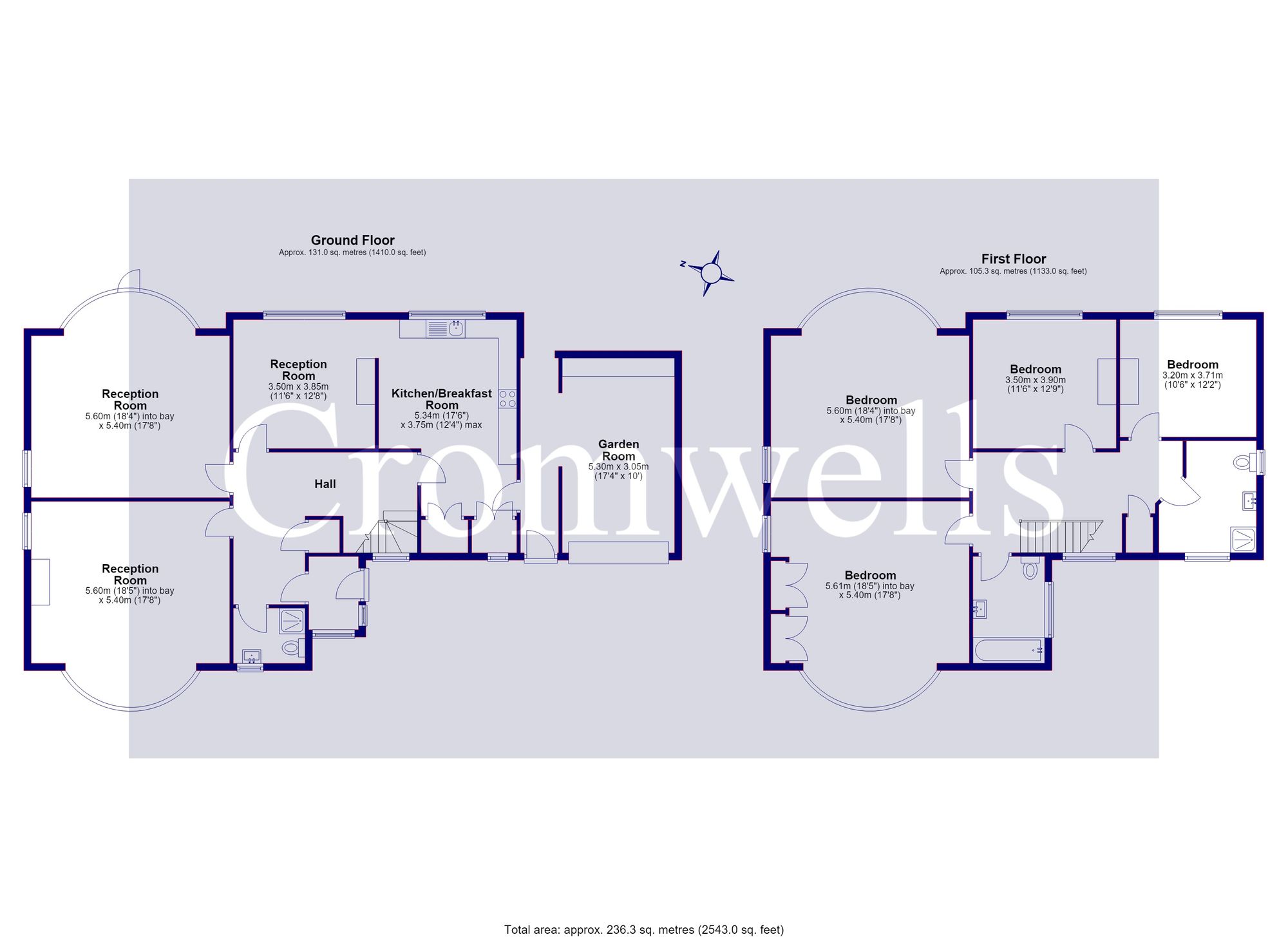 45 Upland Road, Sutton floorplan