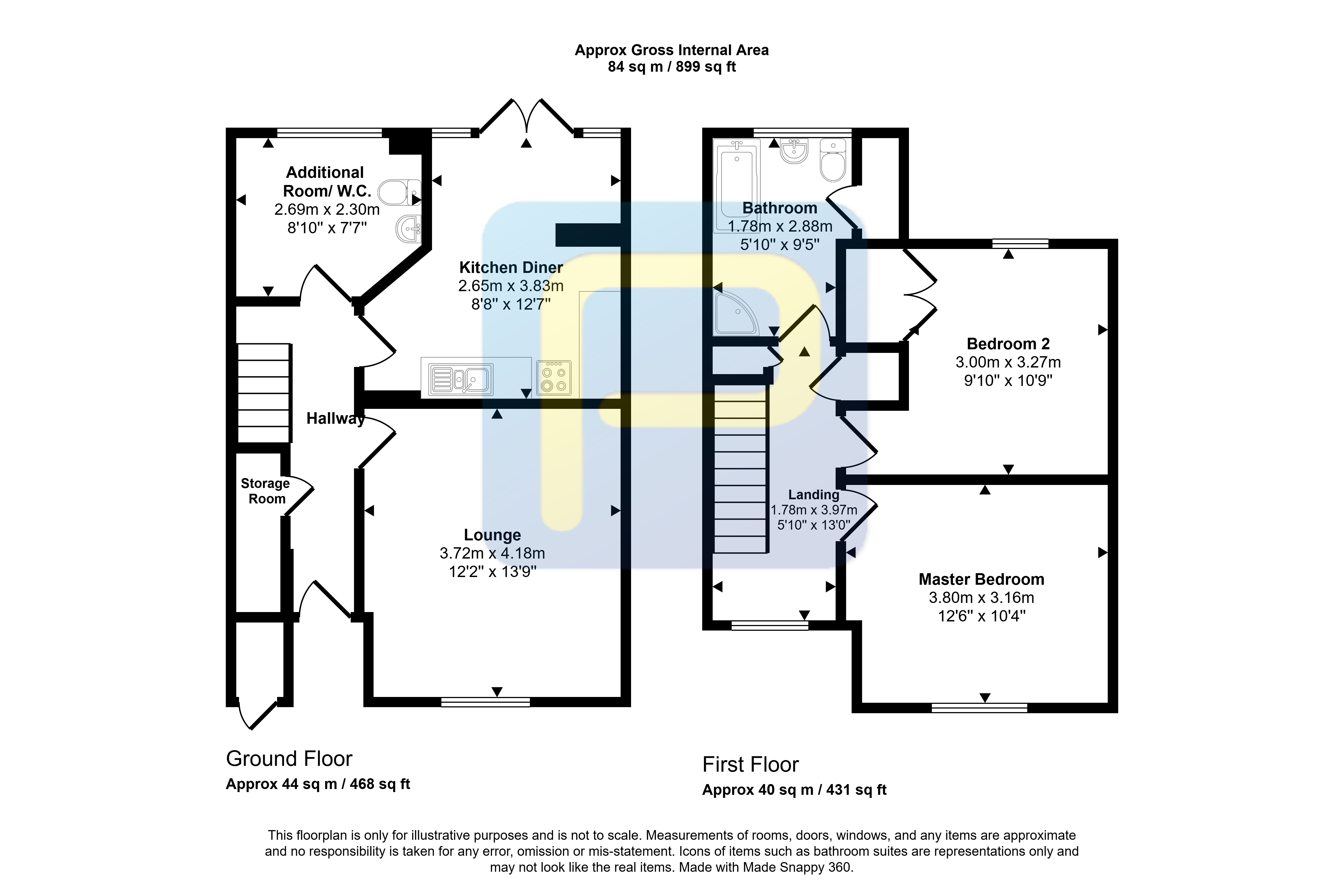 285, Highcliffe, Berwick-upon-Tweed floorplan