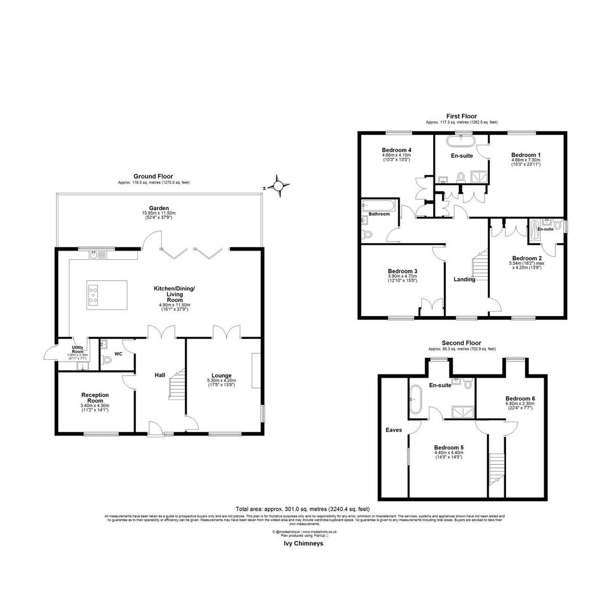 23A, Ivy Chimneys, Epping floorplan