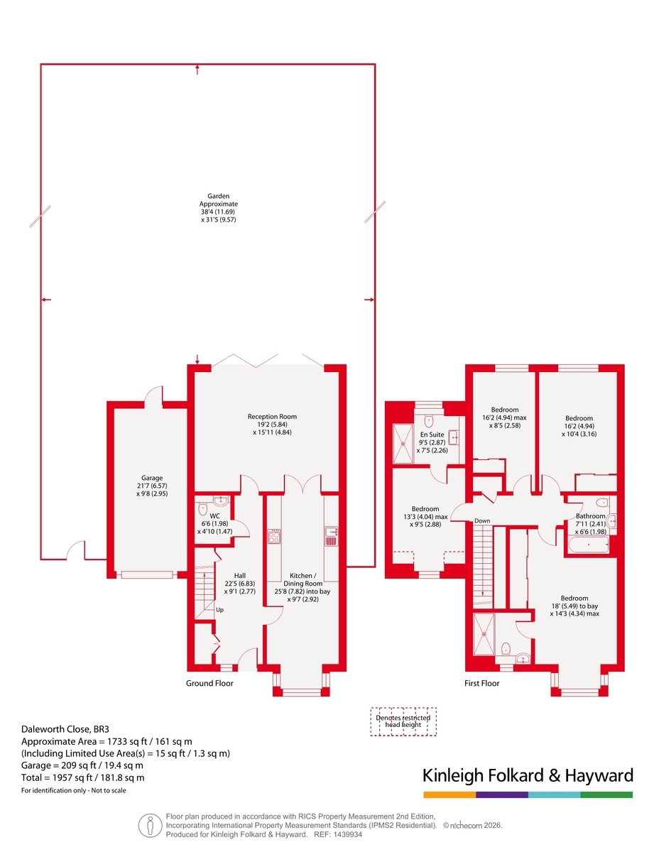 9, Daleworth Close, Beckenham floorplan