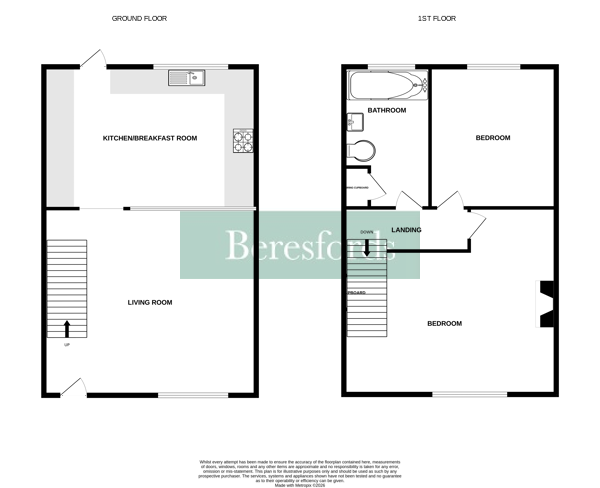 6 Bear Block Cottages,, Harwood Hall Lane, Upminster floorplan