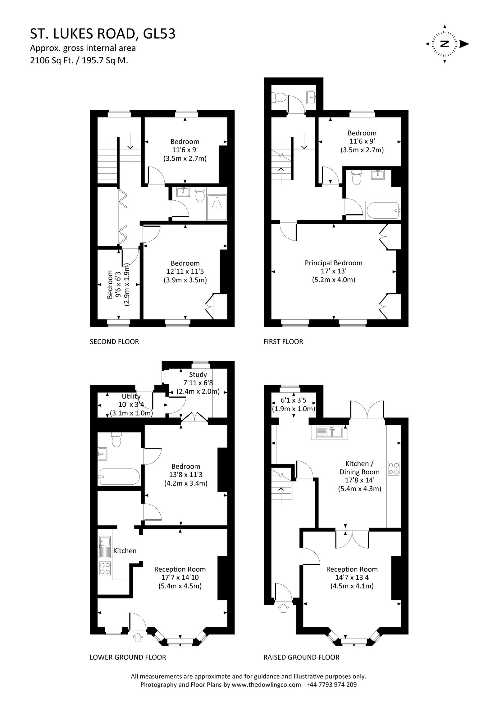 23, St. Lukes Road, Cheltenham floorplan