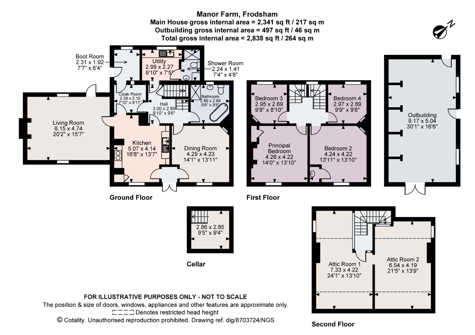 Manor Farm,, Dunham-On-The-Hill, Cheshire floorplan
