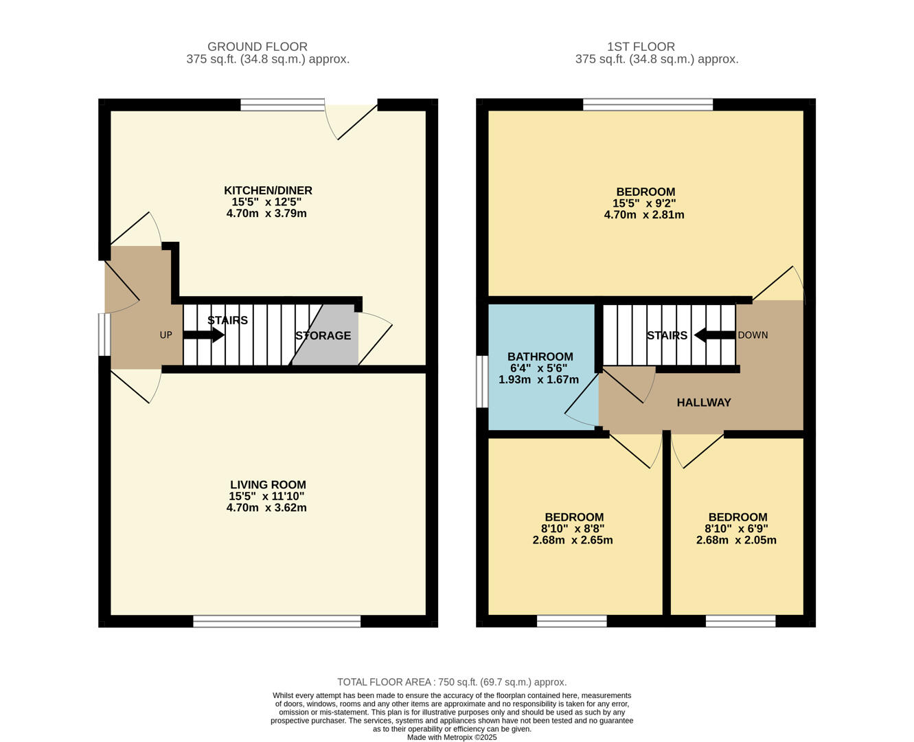 8, Welland Court, Burton Latimer floorplan