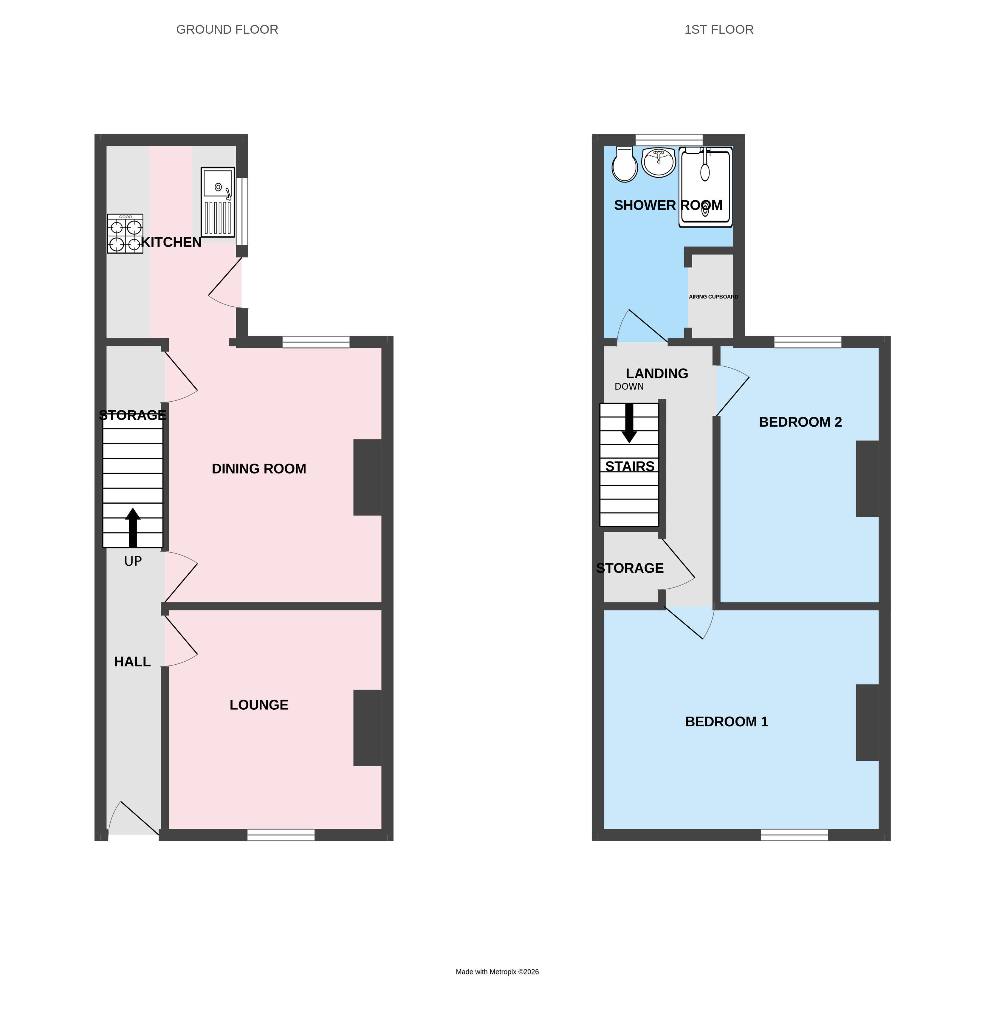 27, Albert Terrace, Staffordshire floorplan