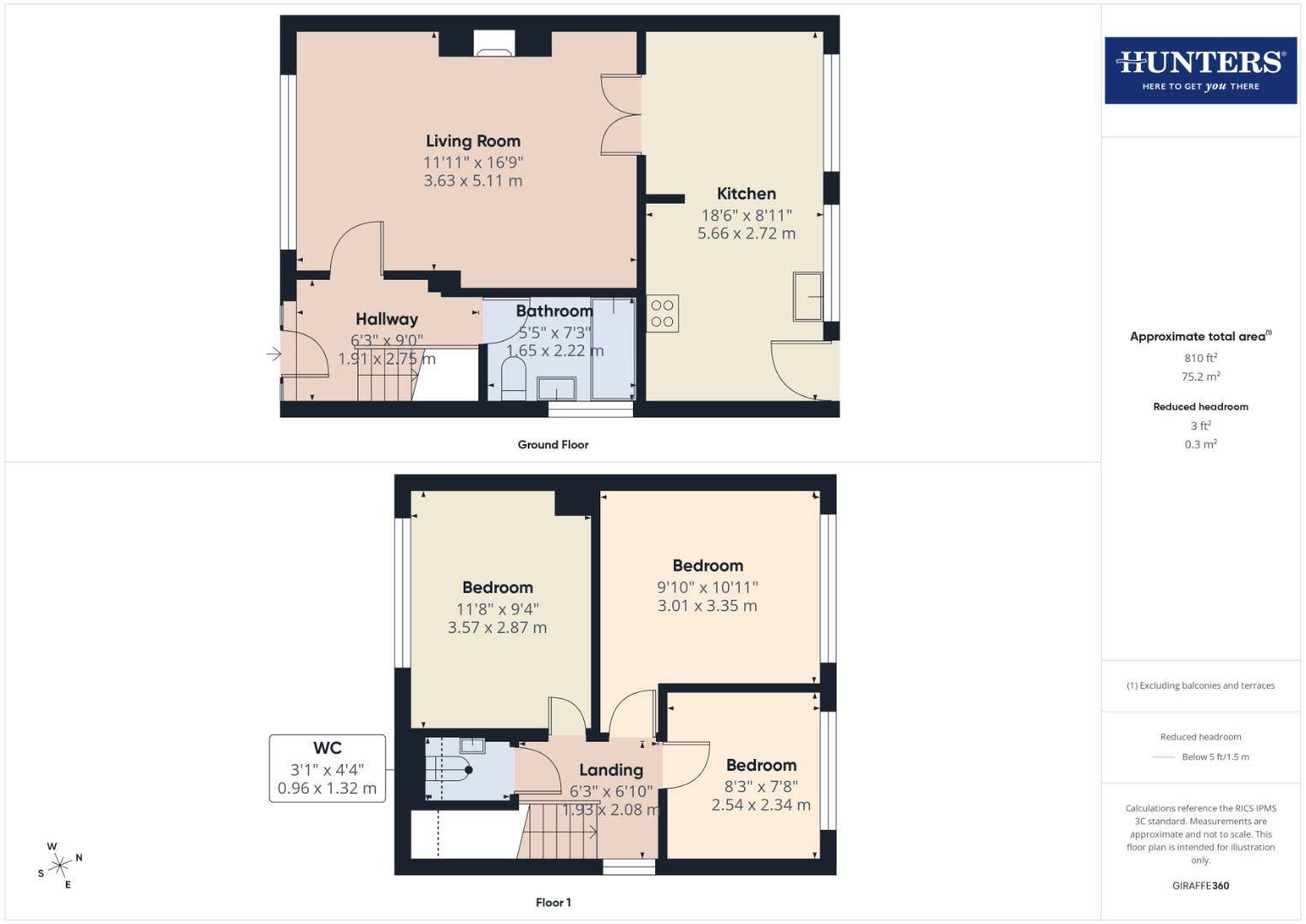 42, West Garth Gardens, Scarborough floorplan