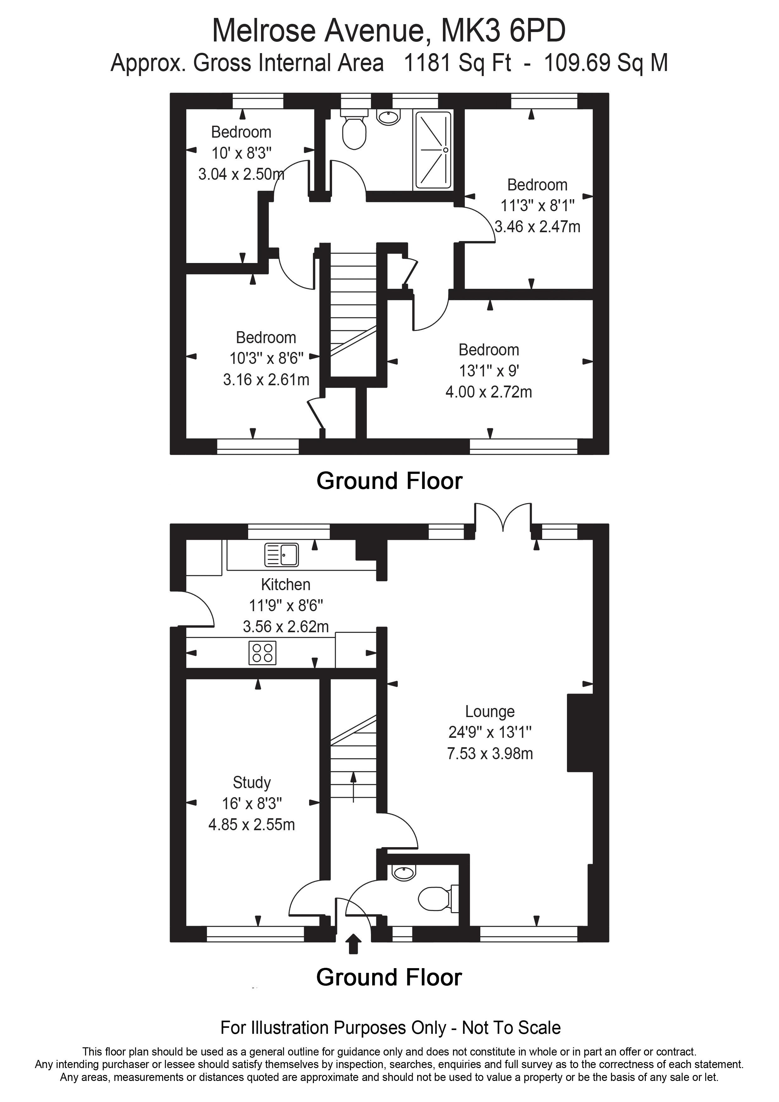 4 Bedrooms Detached house for sale in Melrose Avenue, Bletchley, Milton Keynes MK3