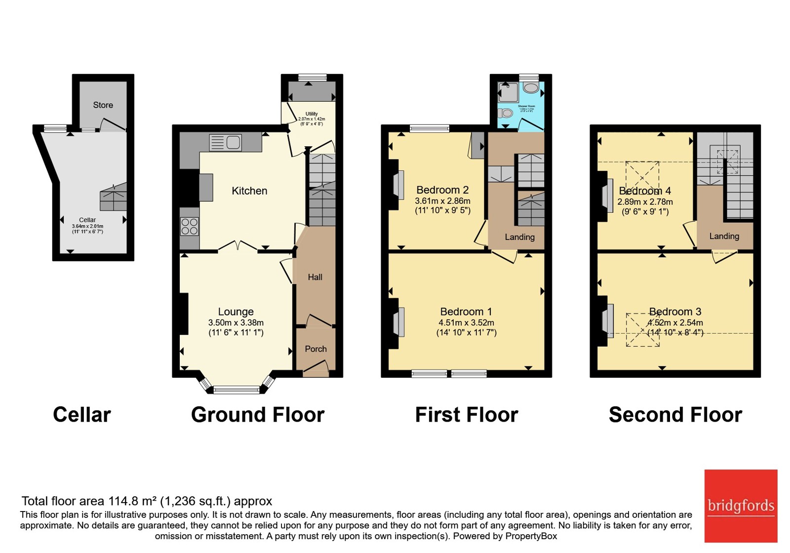 16, Duchy Grove, North Yorkshire floorplan