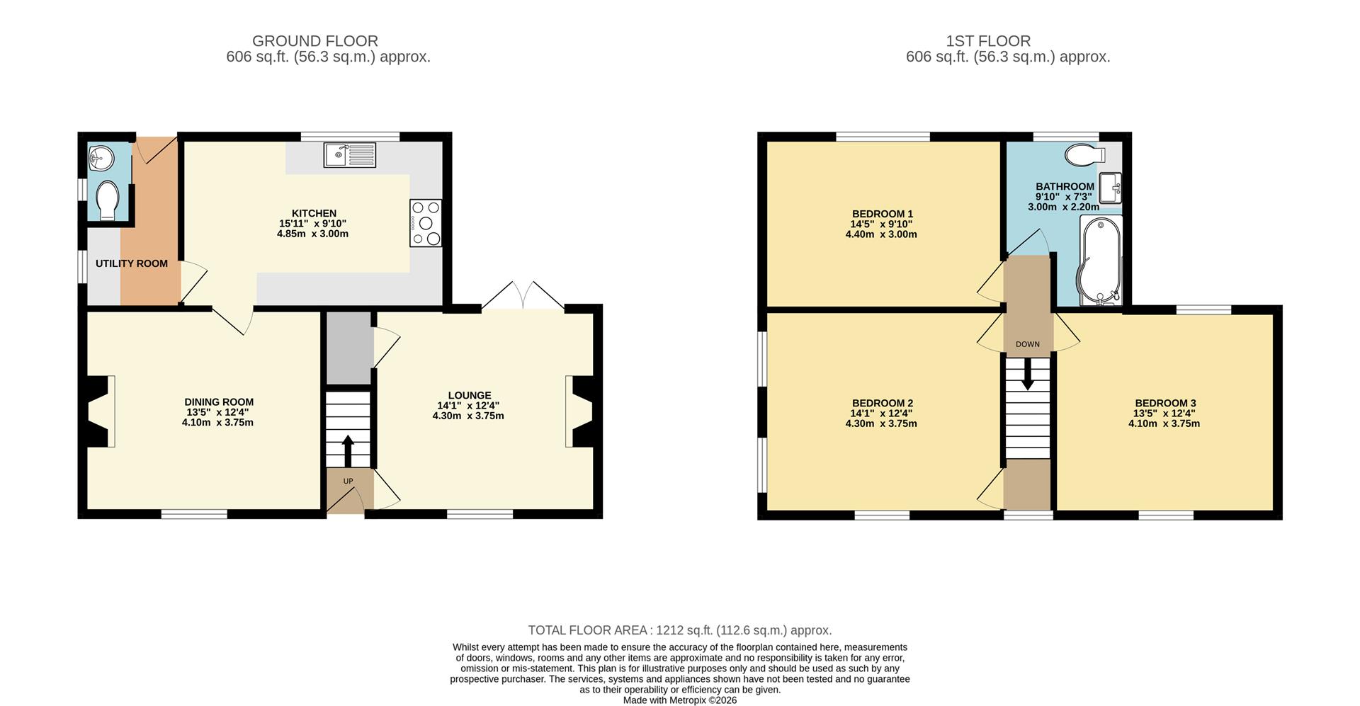 Ivy Cottage, Main Road, Burton Pidsea floorplan