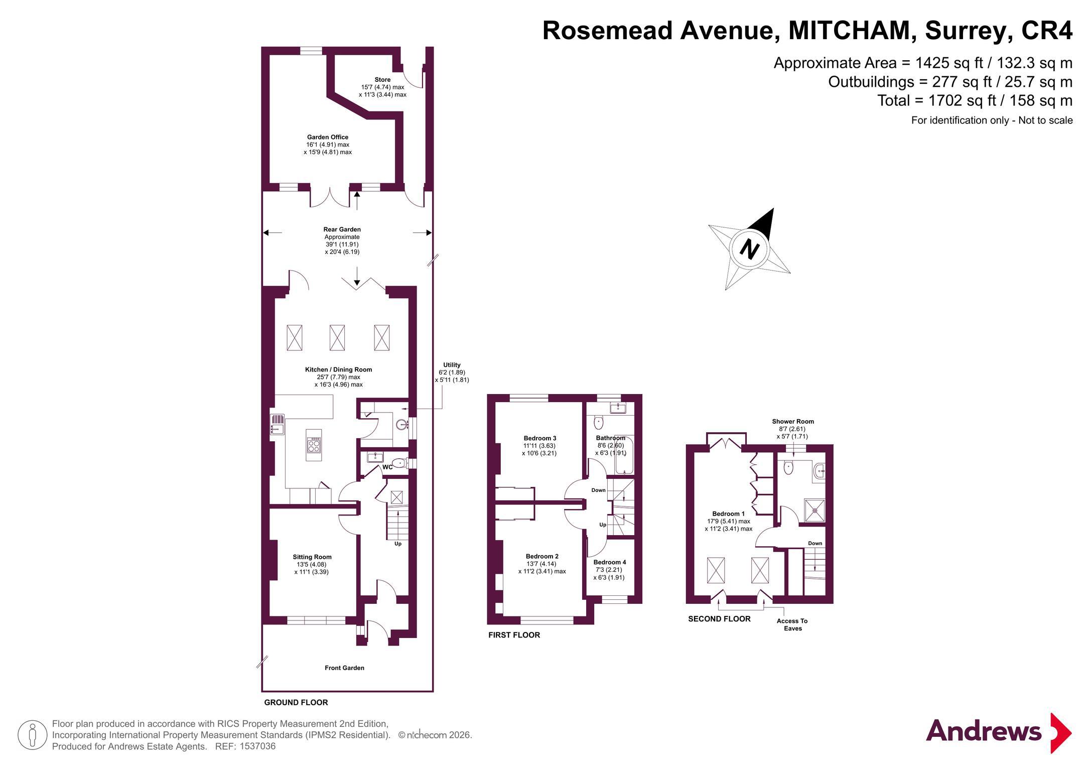 Rosemead Avenue, Surrey floorplan