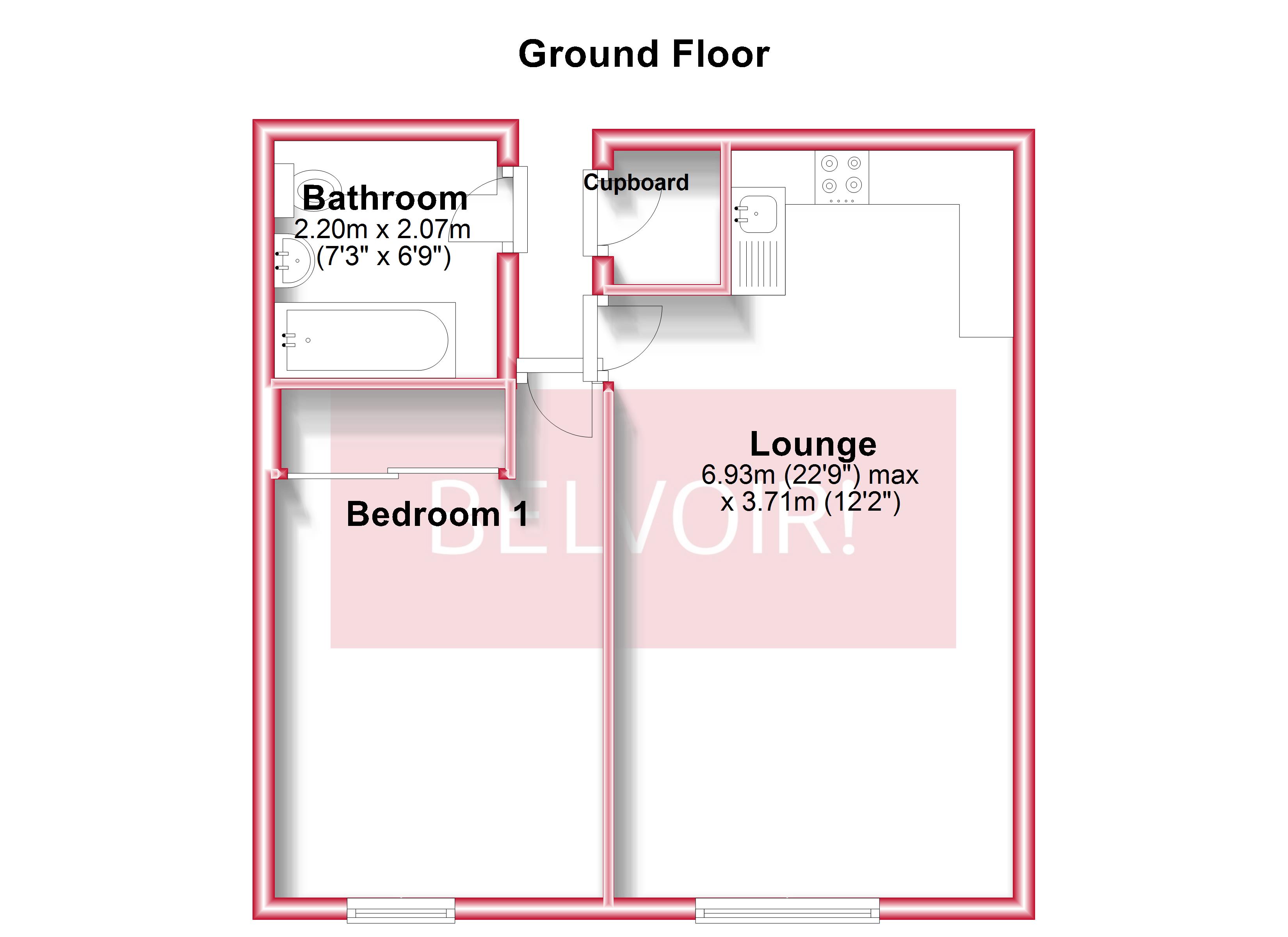 1 Bedrooms Flat for sale in Cherrydown East, Basildon SS15