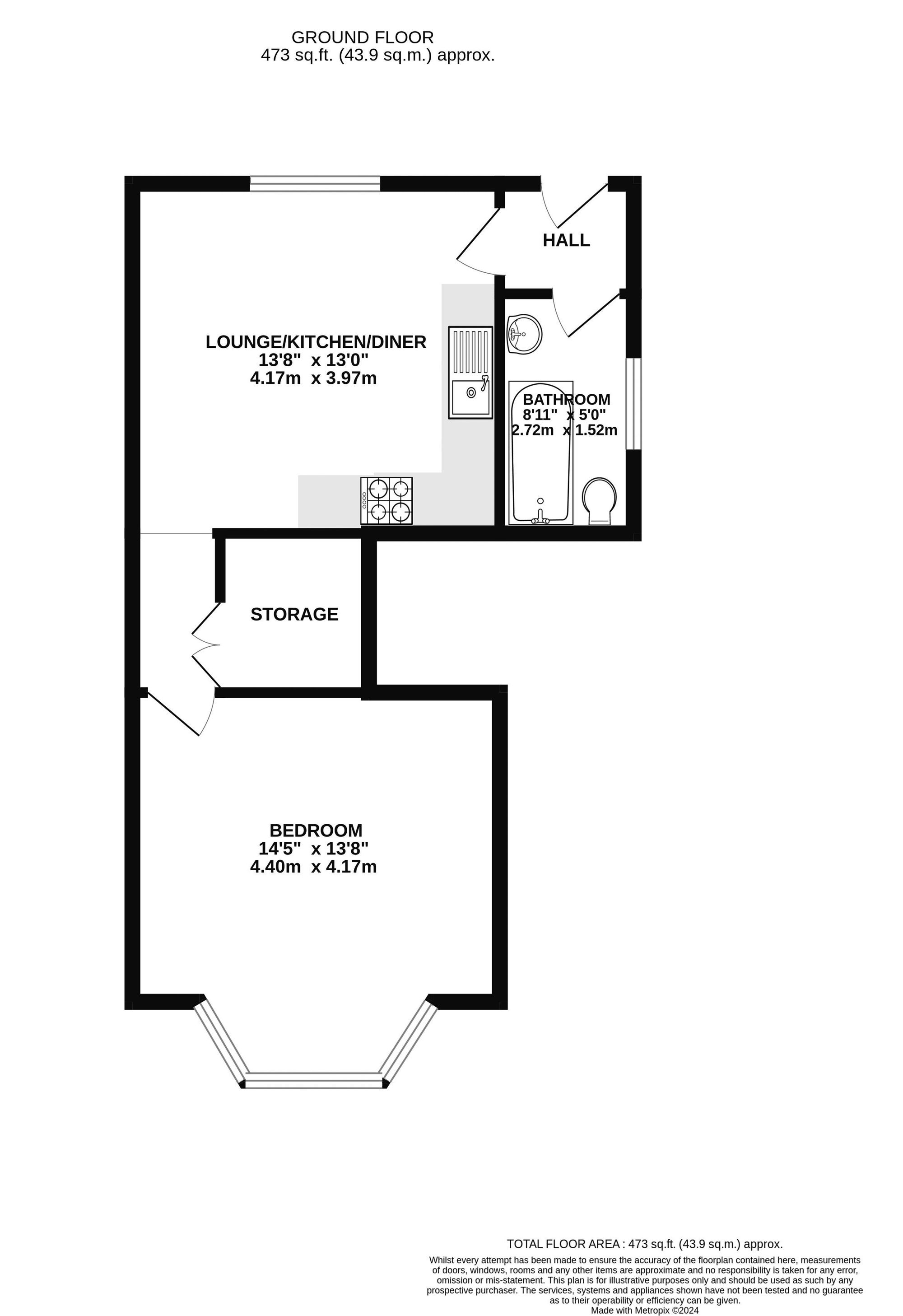 206A Fishponds Road, Bristol floorplan