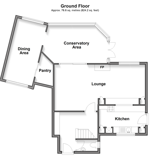 Blake Hall Drive, Wickford floorplan
