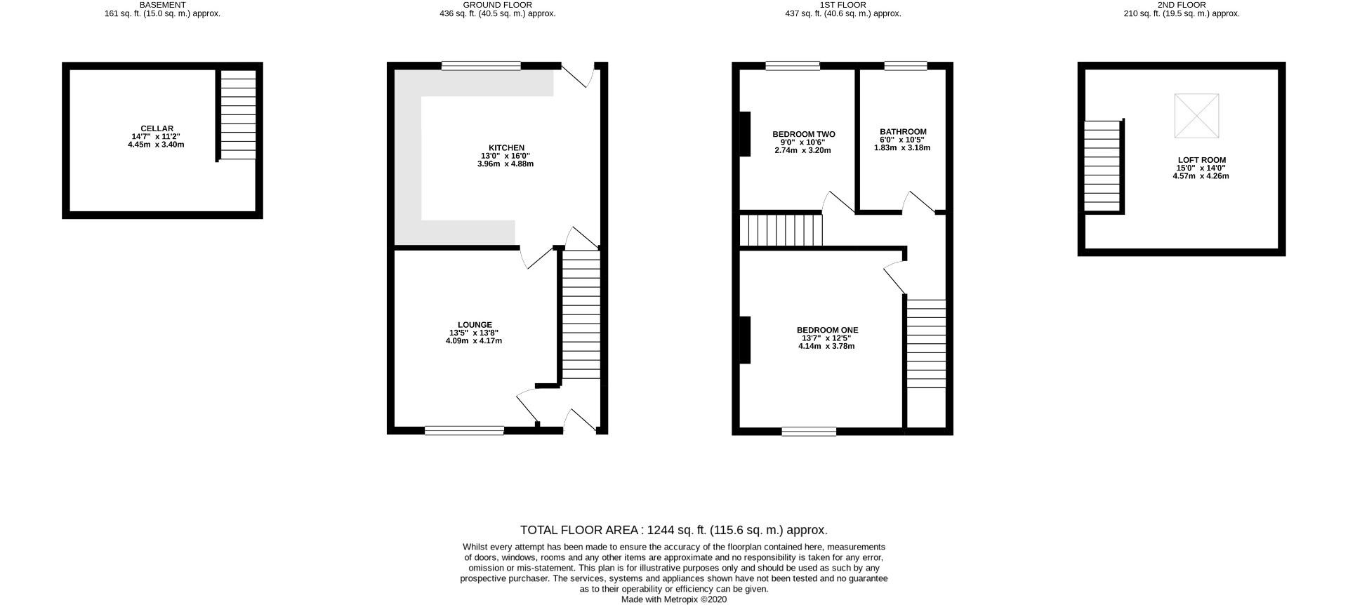 2 bed terraced house for sale in Dean Head, Scotland Lane, Horsforth
