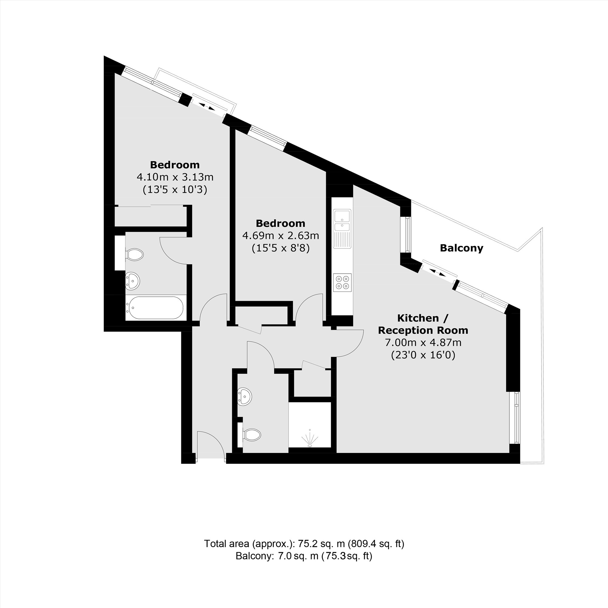 Banning Street, London floorplan