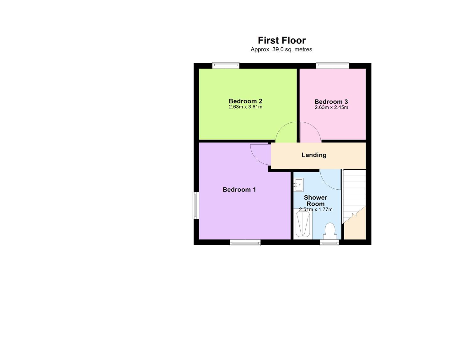 2, Myrtle Grove, Warrington floorplan
