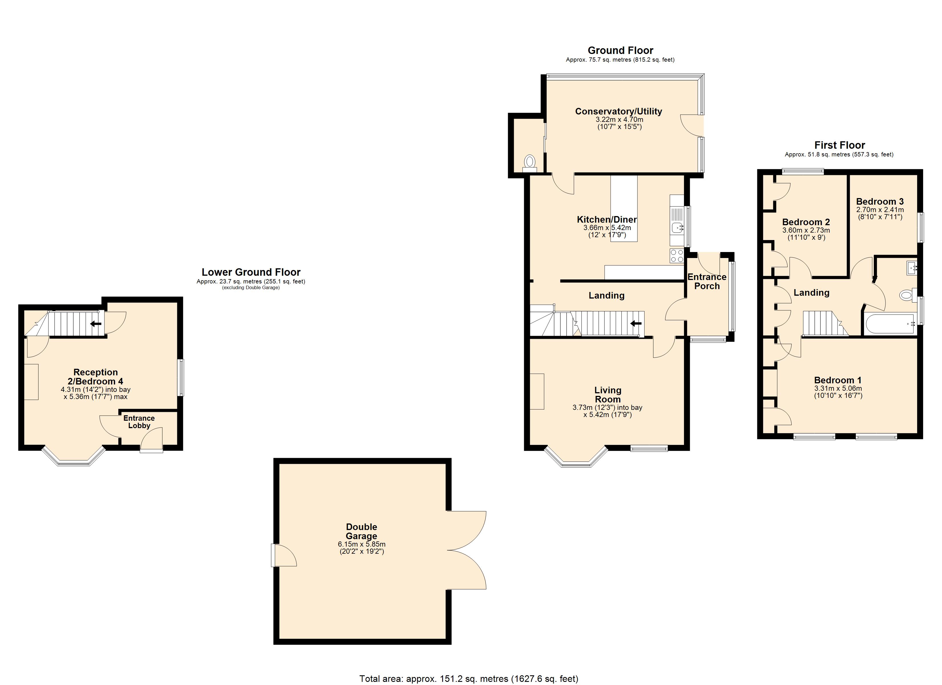 2, The Laurels, Bath floorplan