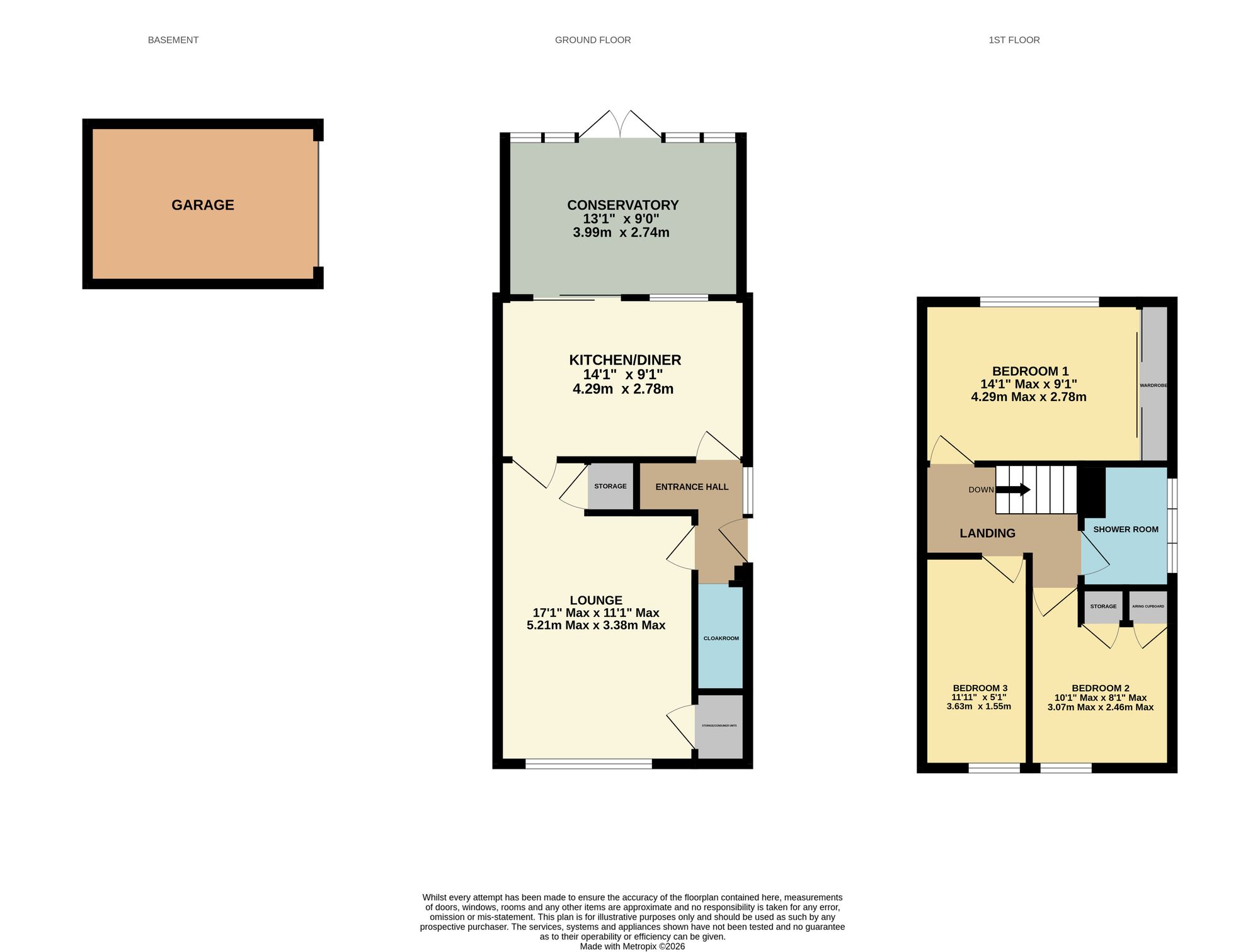 3 Meadow Gardens, Southampton floorplan