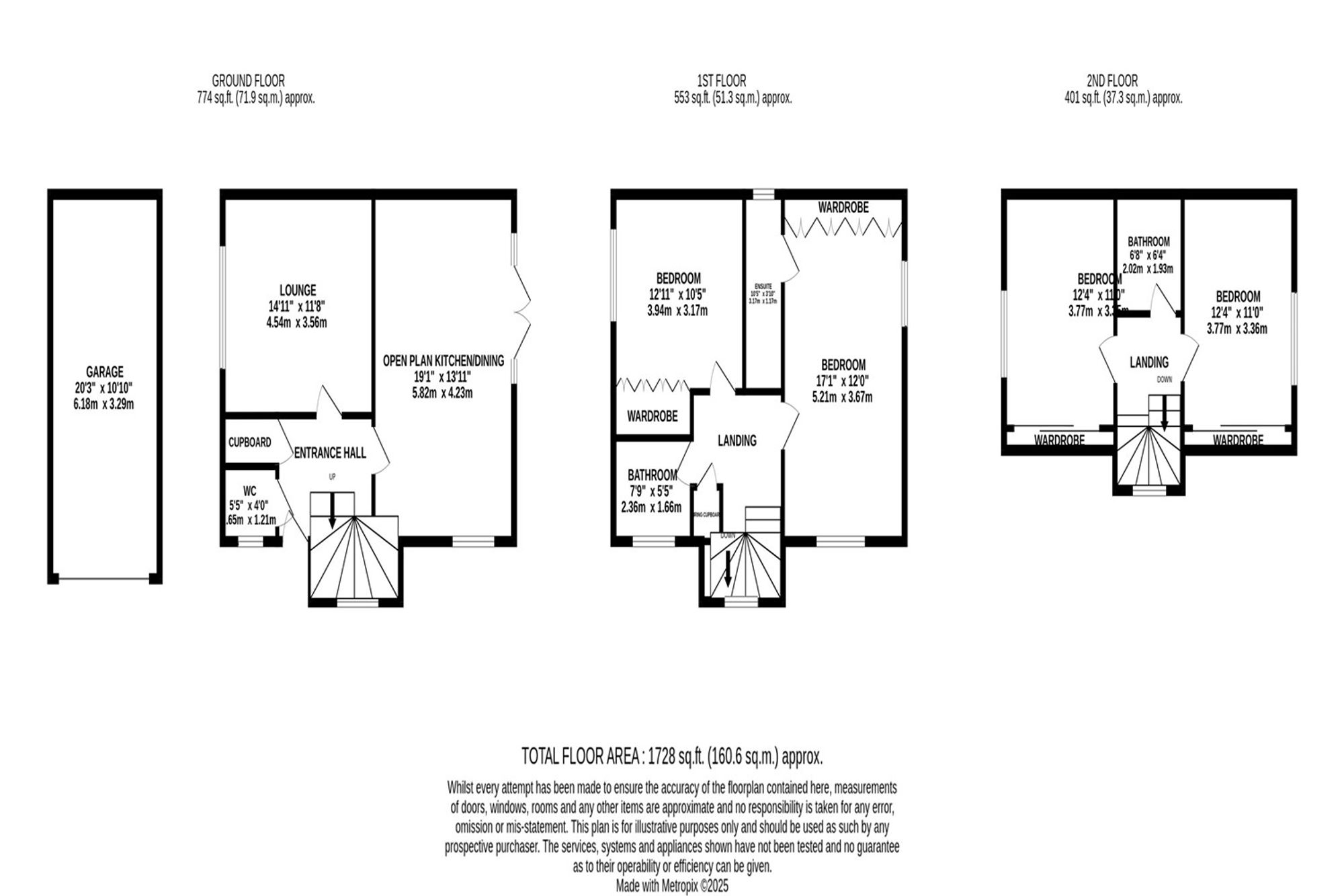 1 Newcome Drive, Stockport floorplan
