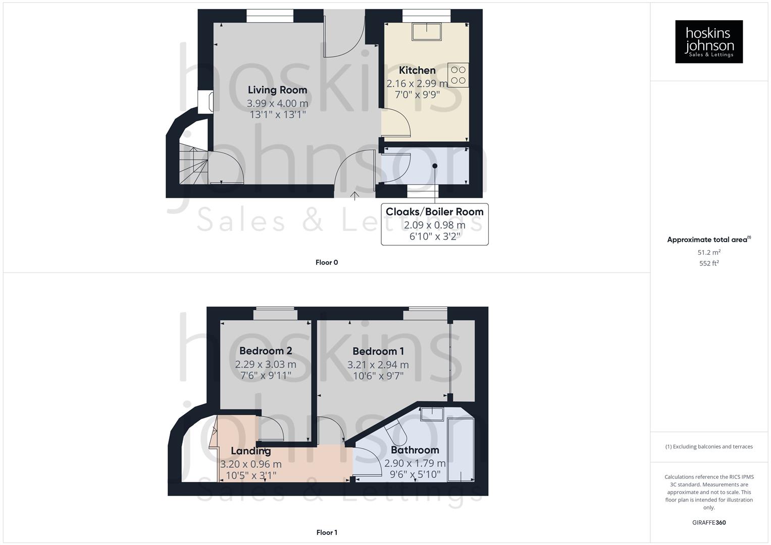 13, Troedrhiw-Trwyn, Pontypridd floorplan