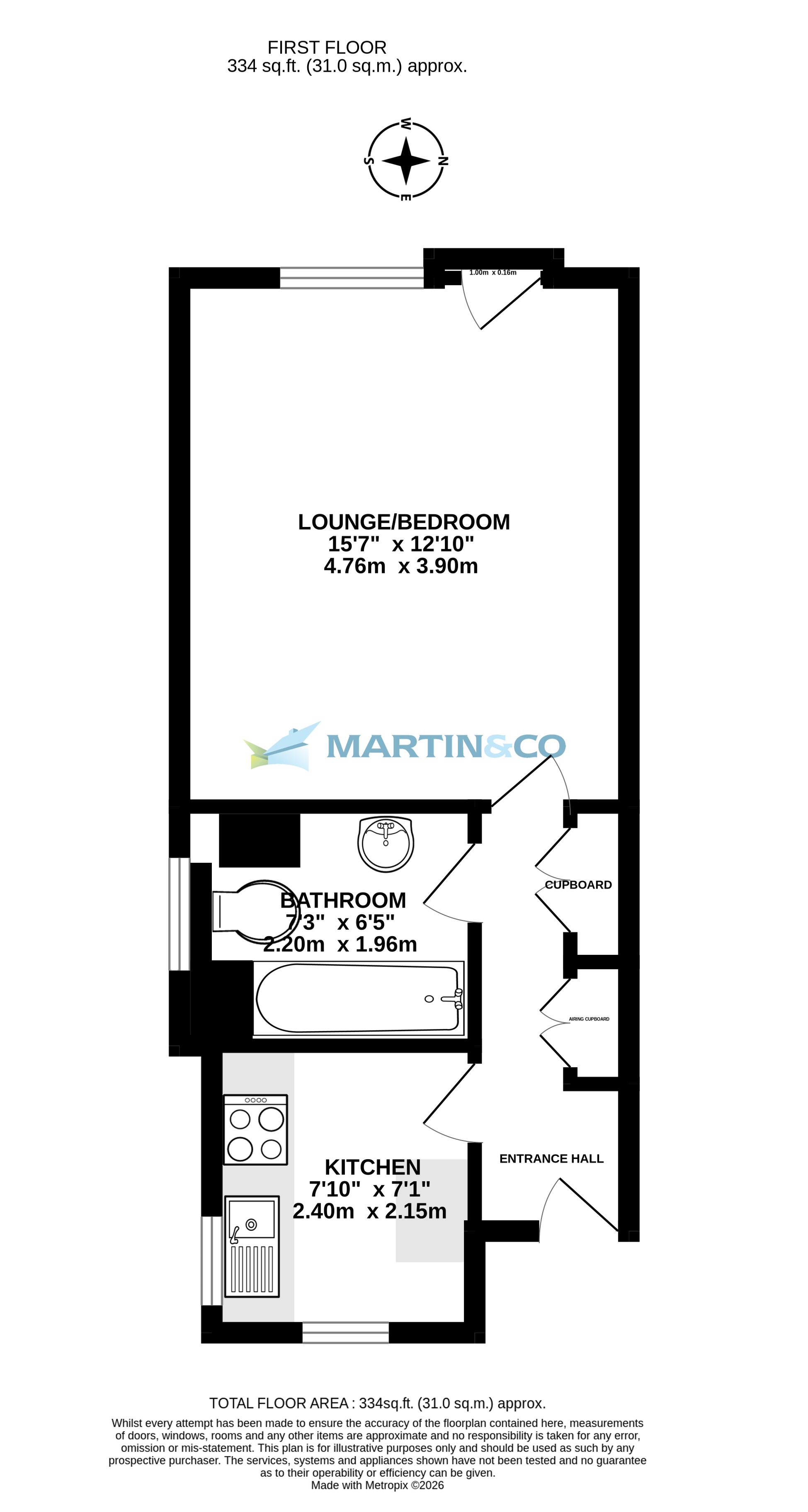 1a, The Danes, Basingstoke floorplan