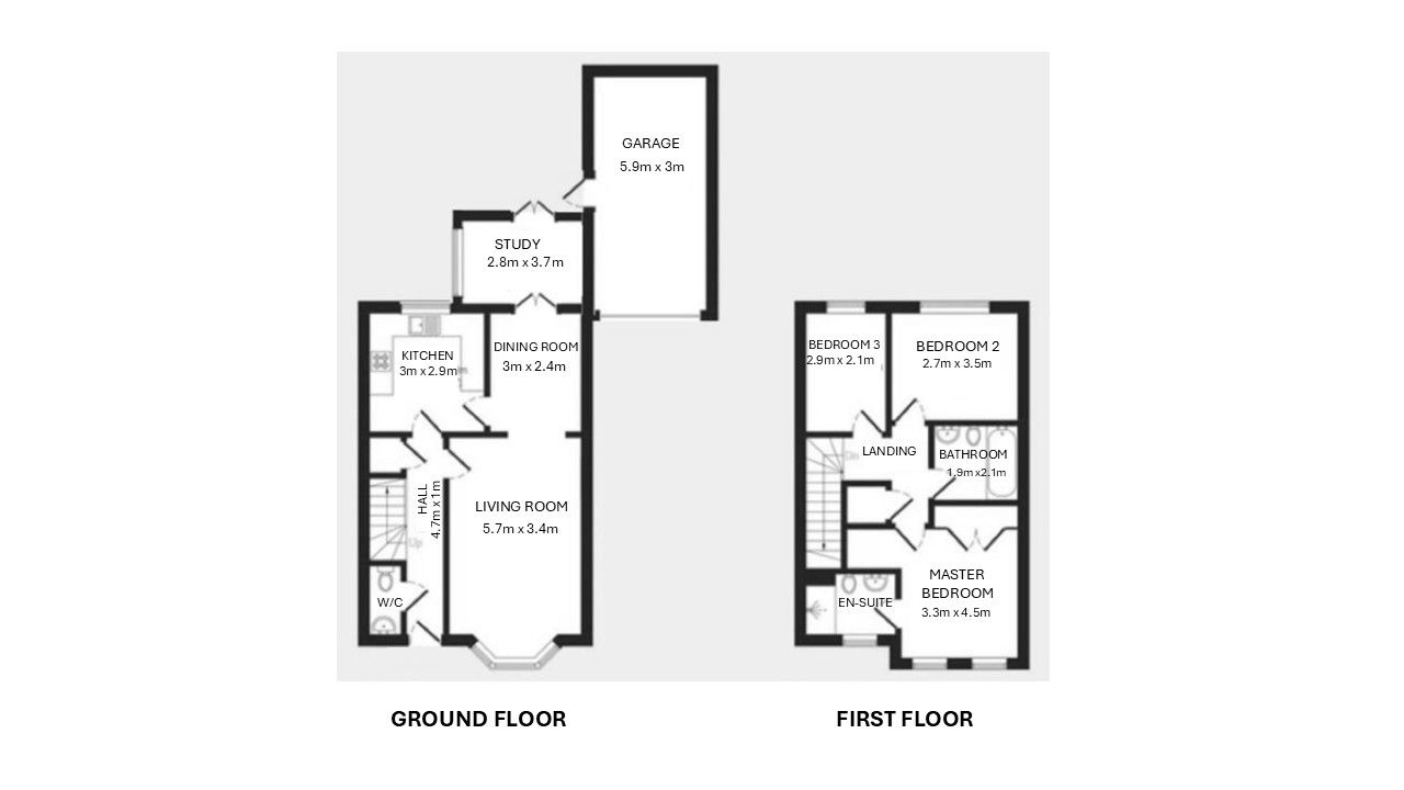 8, Poplar Way, Leamington Spa floorplan