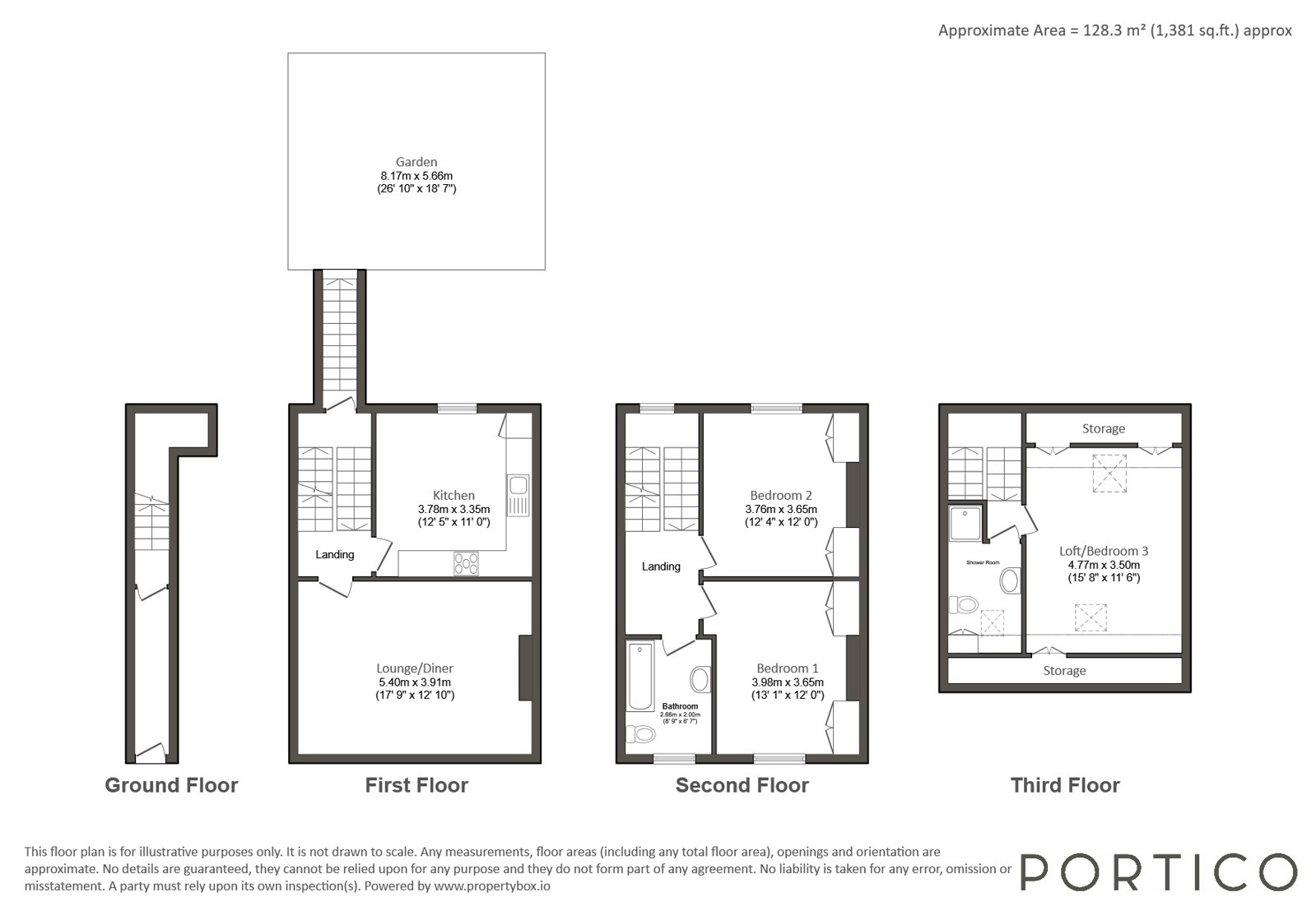 43B, Almorah Road, Almorah Road floorplan