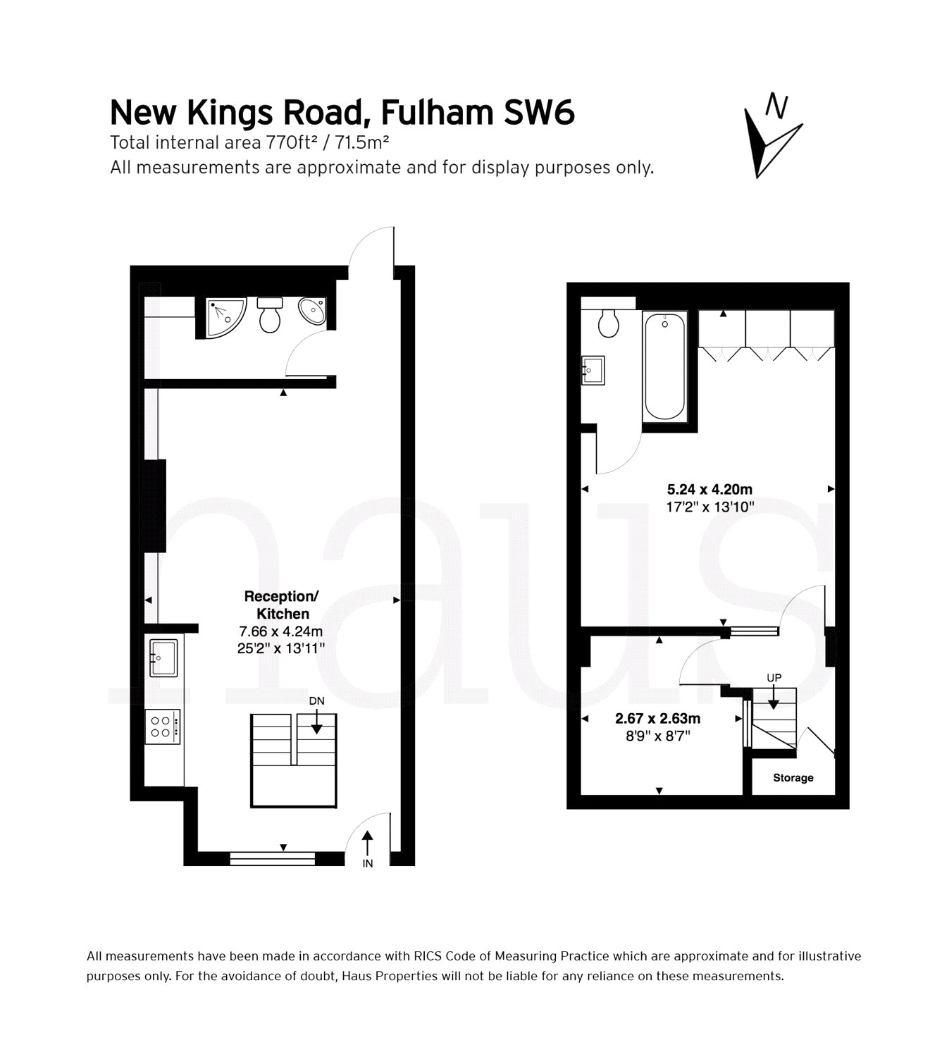 2 Bedrooms Maisonette to rent in New Kings Road, London SW6