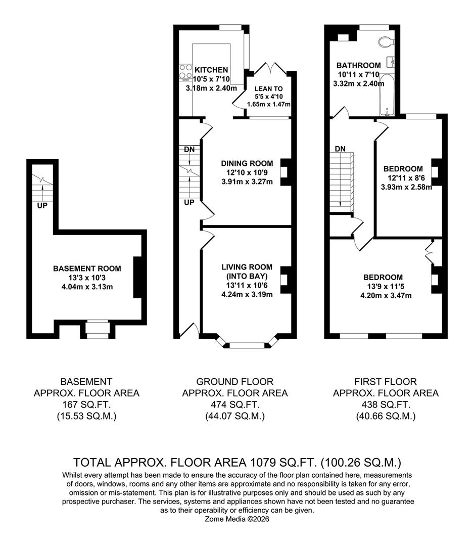 37, Victoria Street, Maidstone floorplan