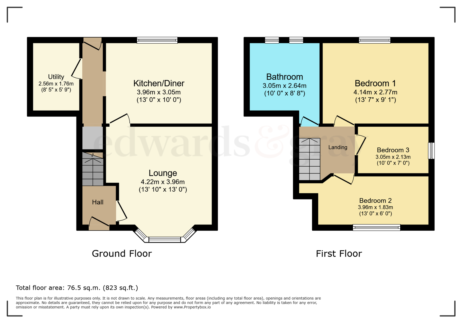 55, Wingfield Road, Birmingham floorplan