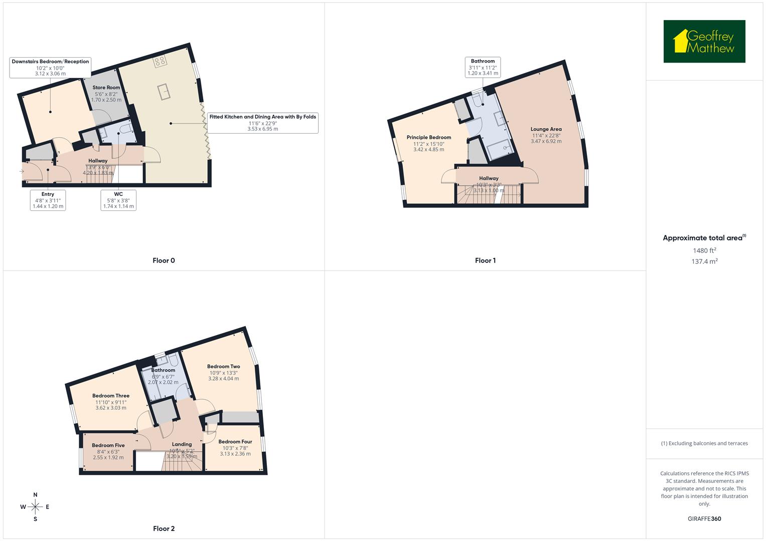 1, Cheviot Way, Great Ashby, Stevenage floorplan