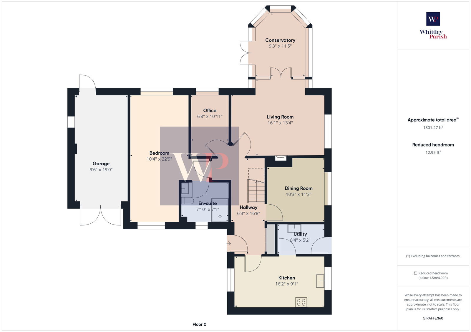 7, Columbine Way, Eye floorplan