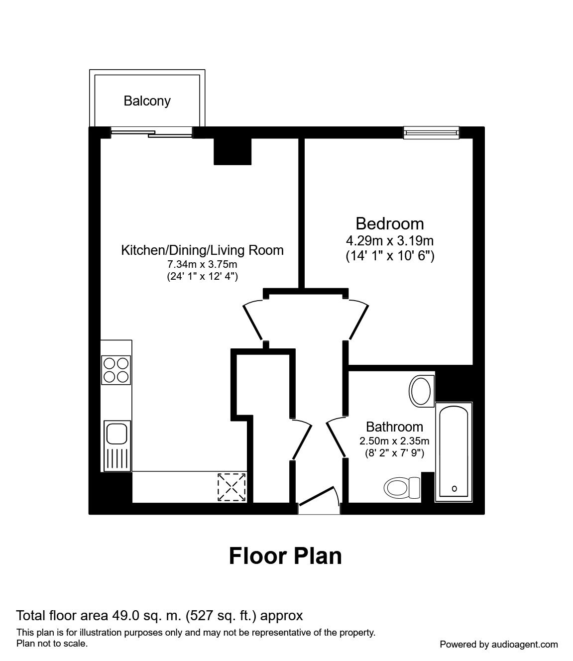 Fernie Street, Greater Manchester floorplan
