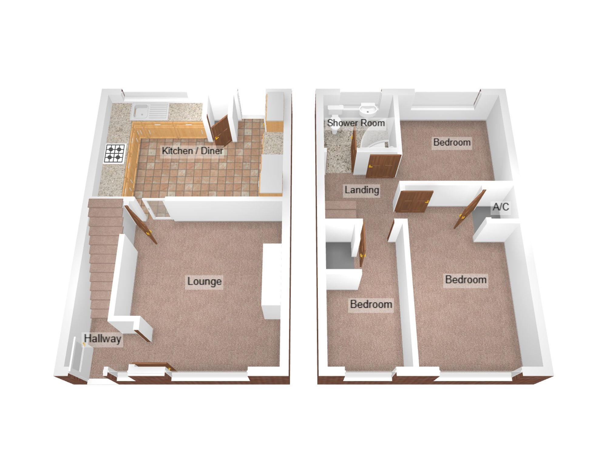 196 Waunscil Avenue, Bridgend floorplan