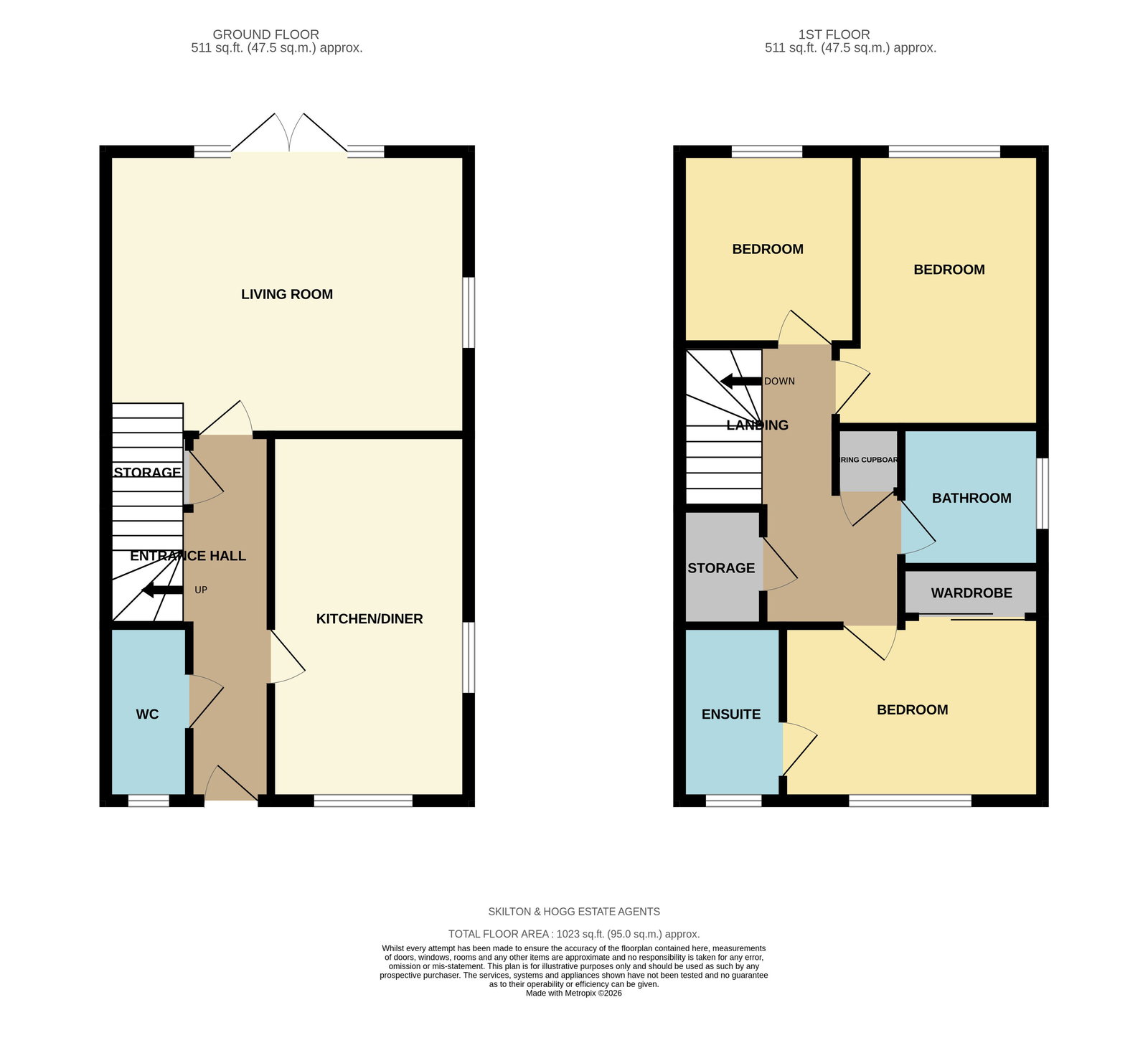 24, Deerhurst Road, Daventry floorplan