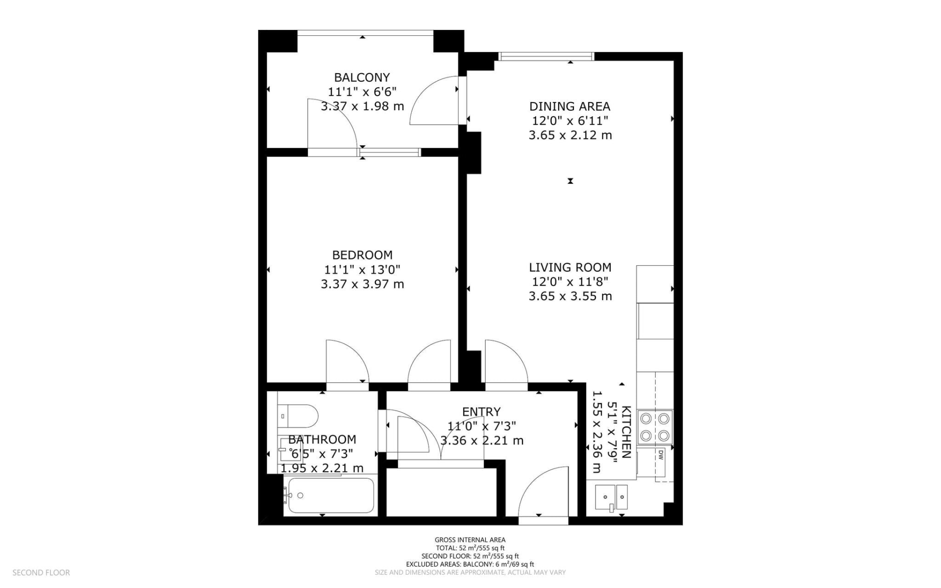 Flat 19 Baronet House 9, Lakeside Drive, Greater London floorplan