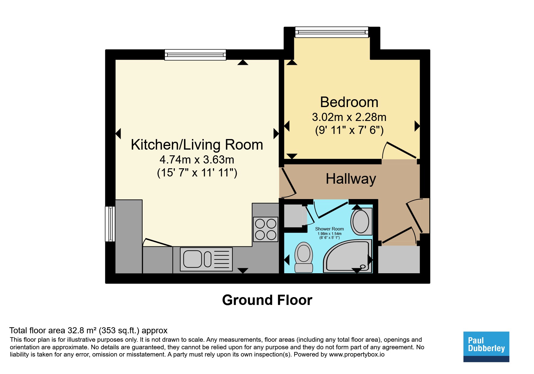 3, Brindlefields Way, Tipton floorplan